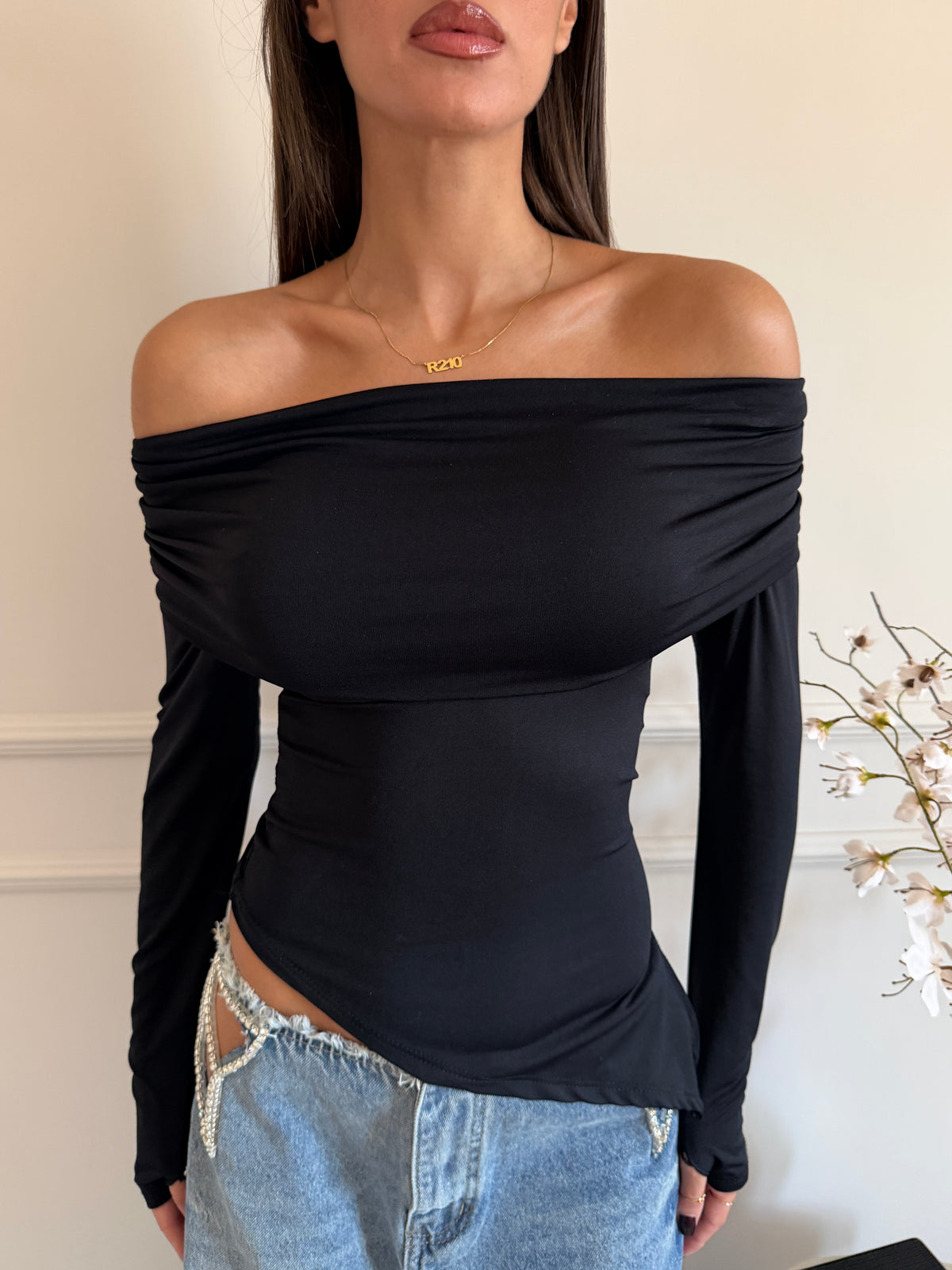 Maglia Off-Shoulder