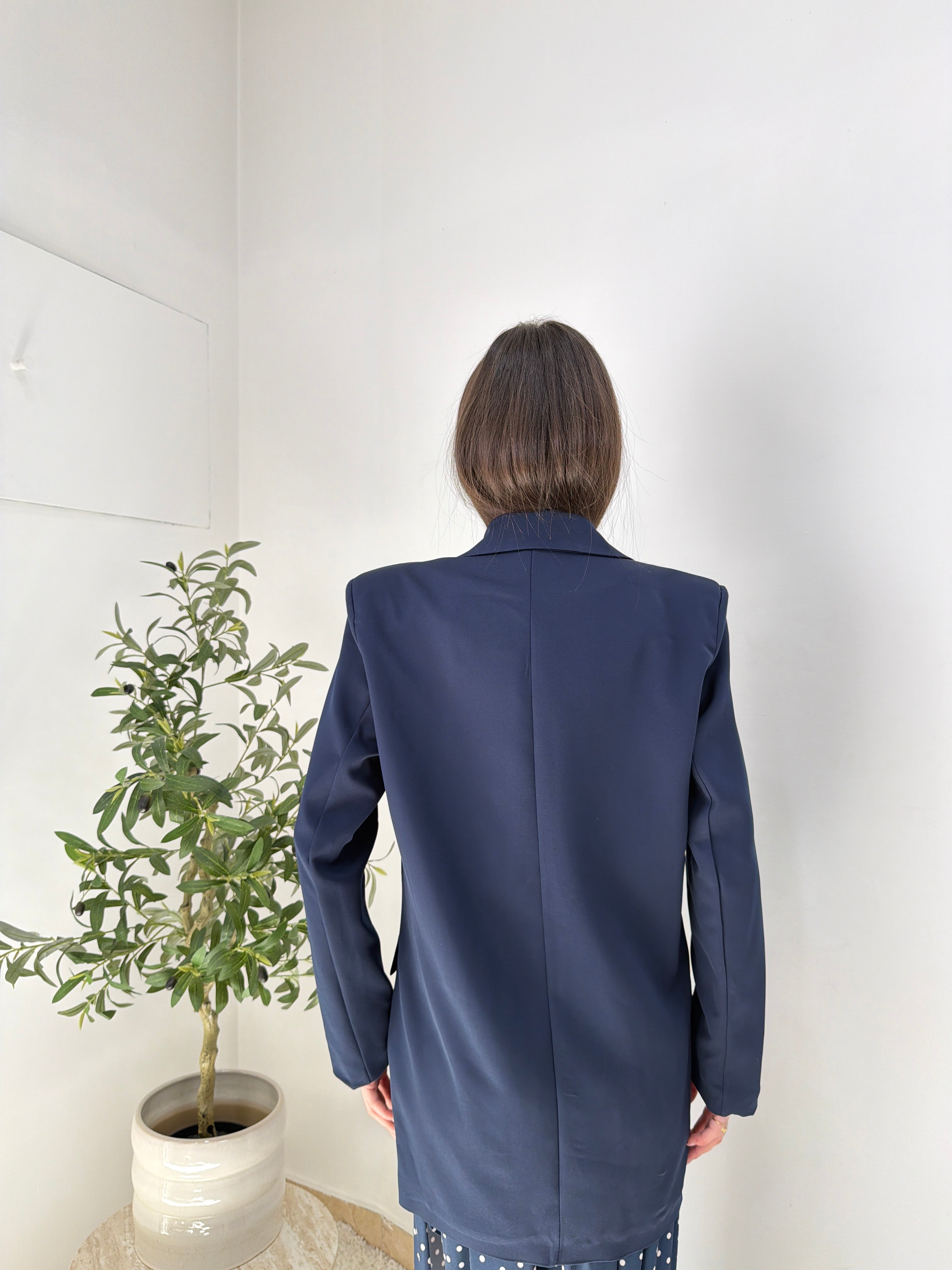 Blazer monopetto oversize