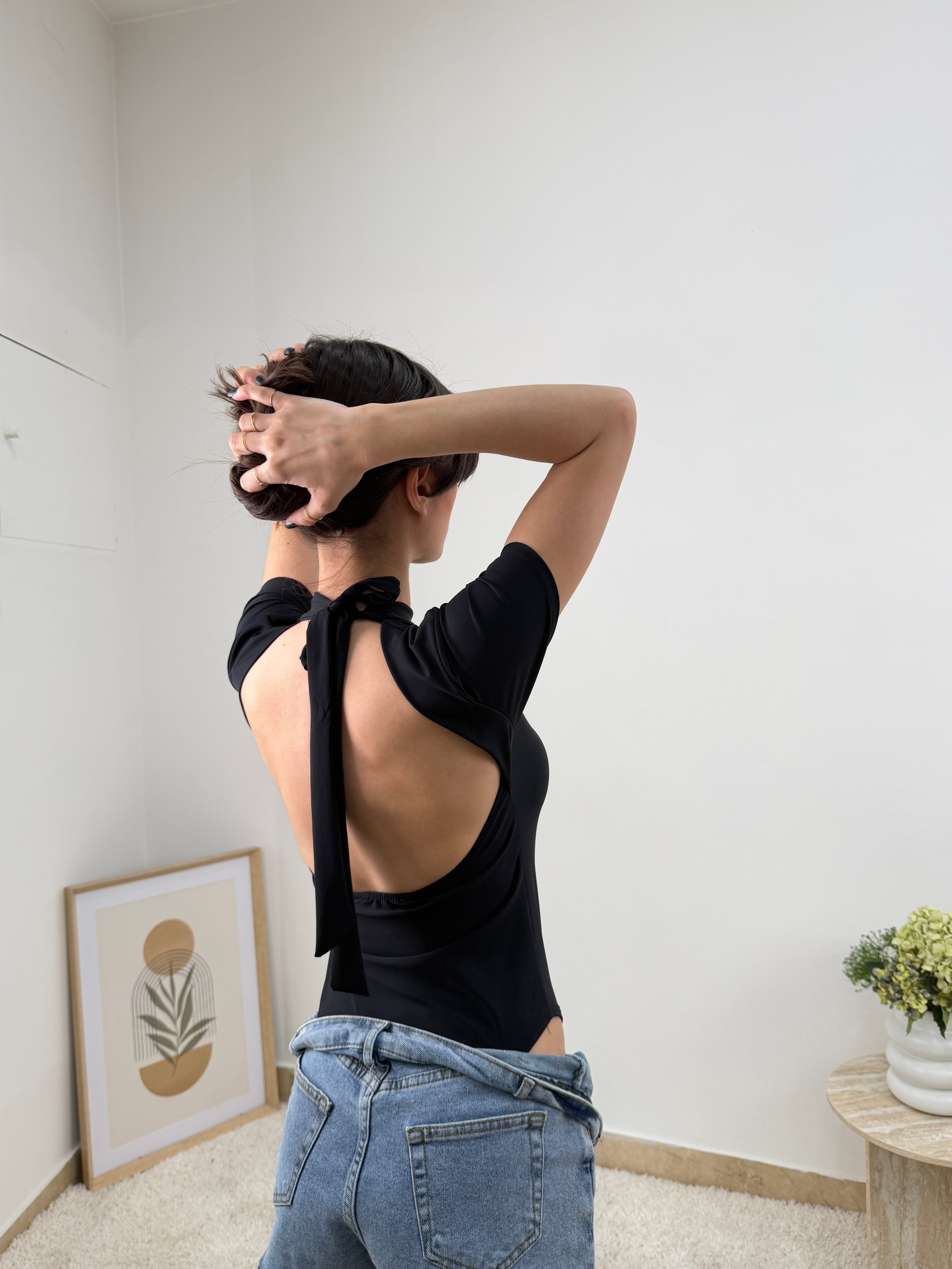 Body Schiena Scoperta con Nodo