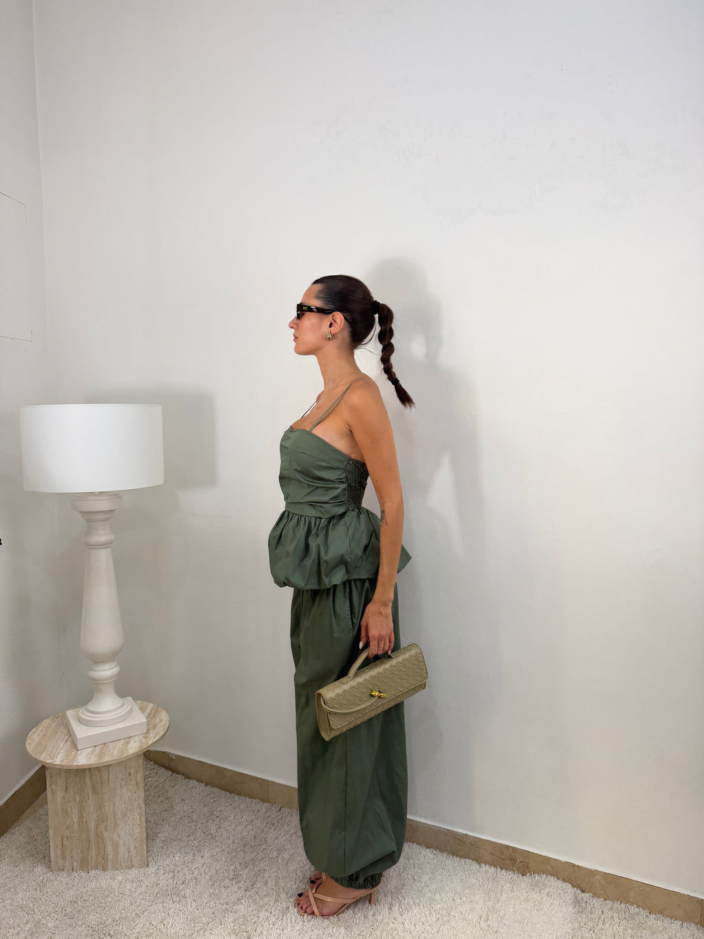 Coordinato bubble Top e pantalone