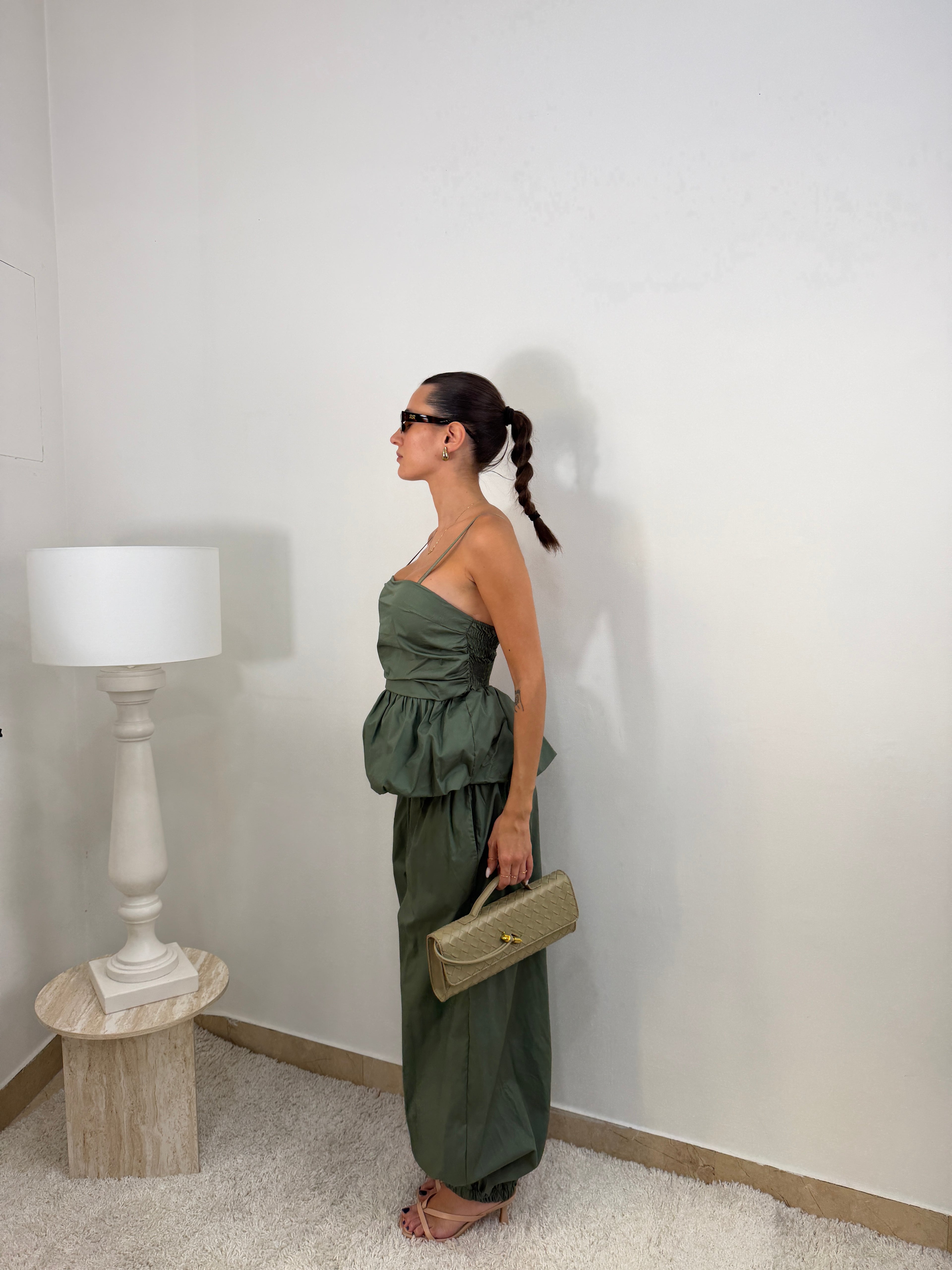 Coordinato bubble Top e pantalone