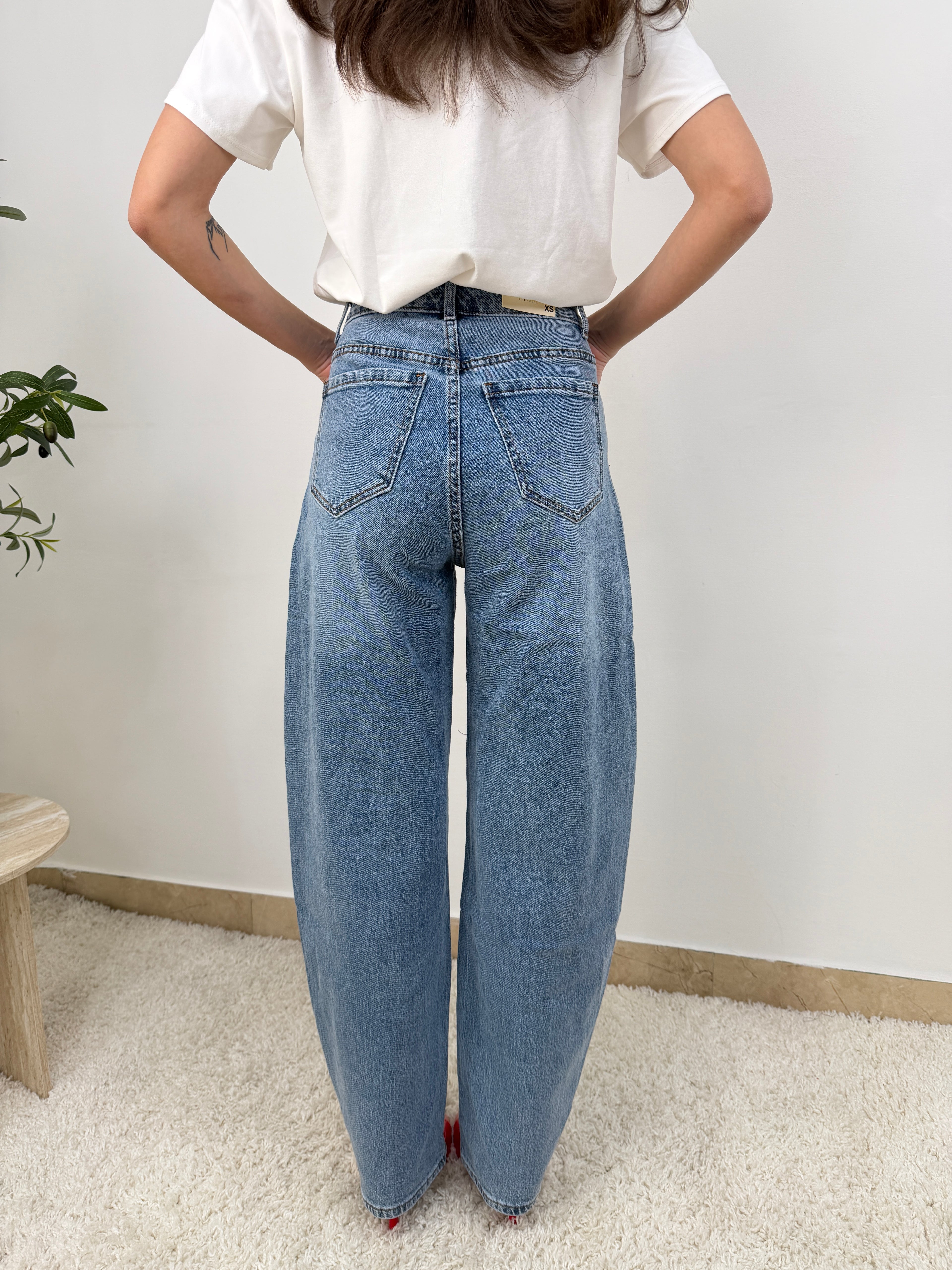 Jeans Denim Balloon Fit