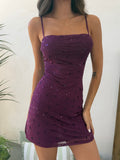 Vestito Mini con Strass