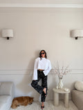 Jeans Wide Leg Camouflage