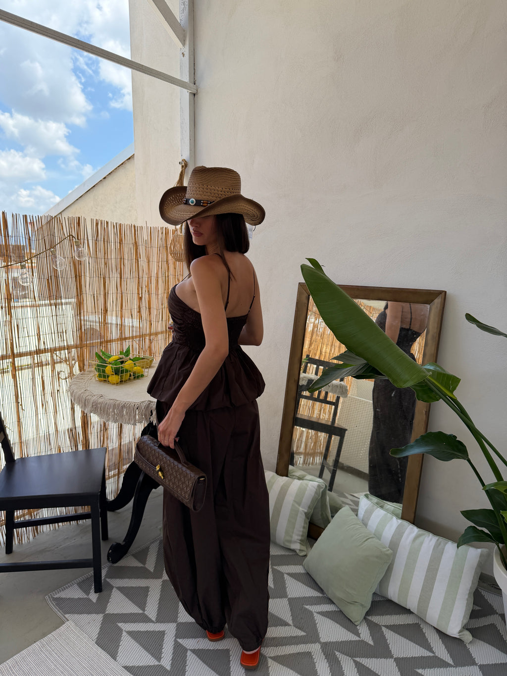 Coordinato bubble Top e pantalone