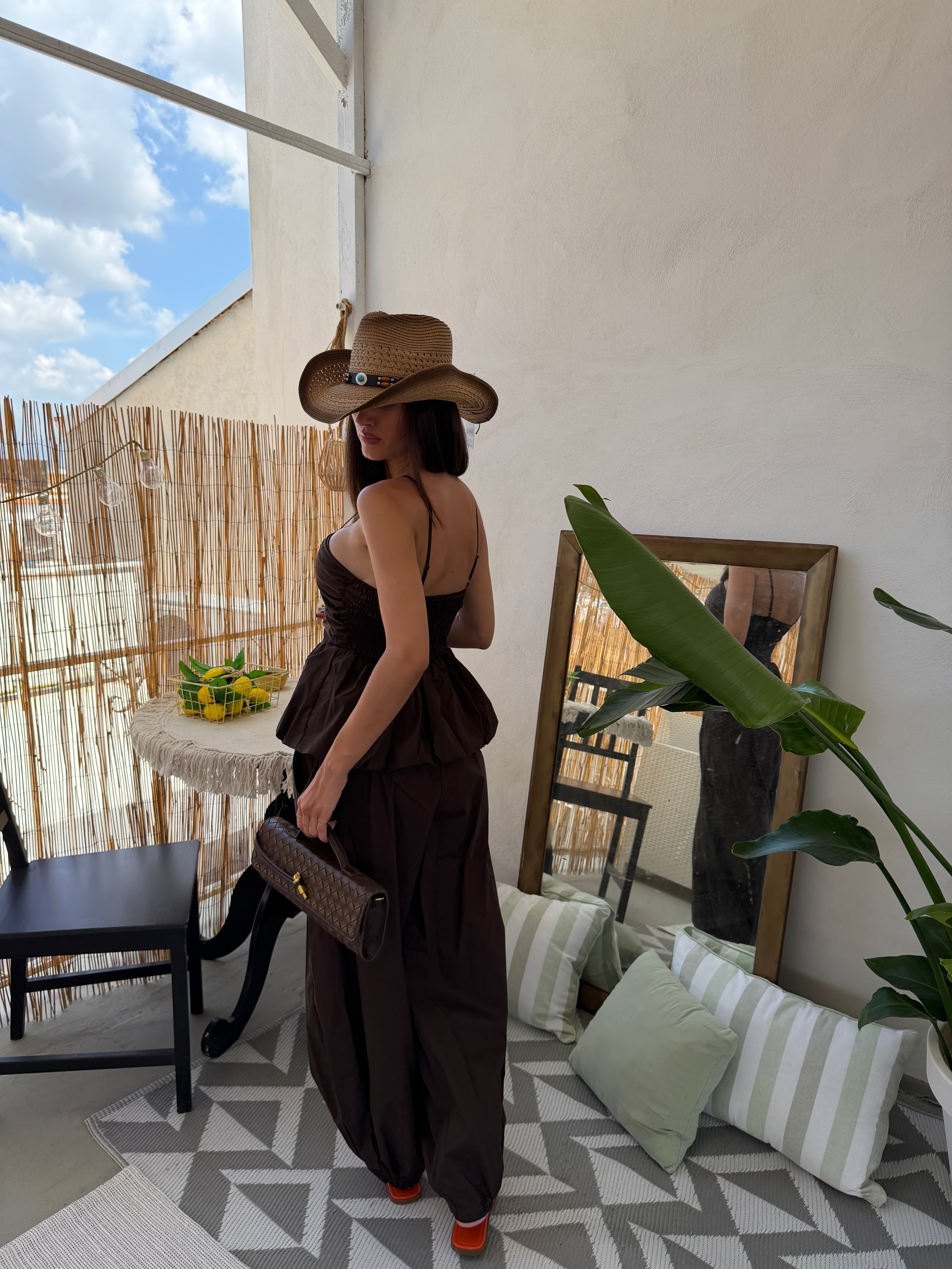 Coordinato bubble Top e pantalone