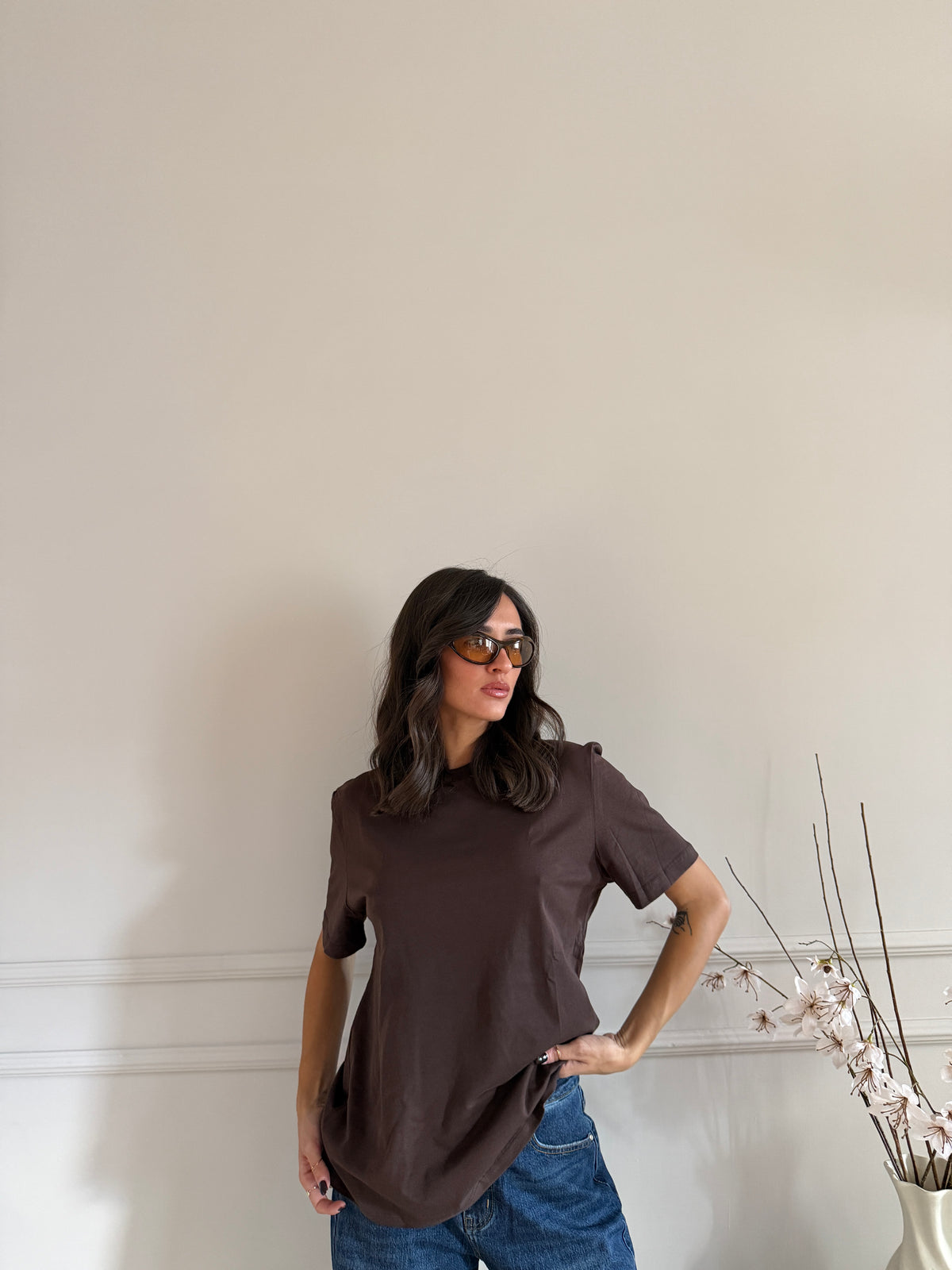 T-Shirt Over Girocollo