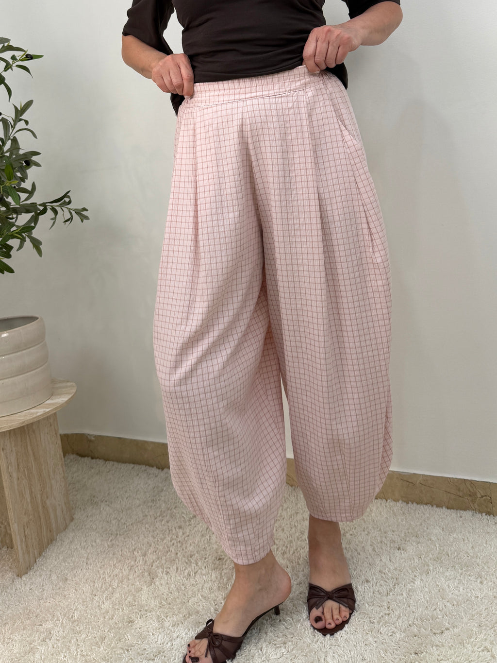 Pantalone Balloon Check