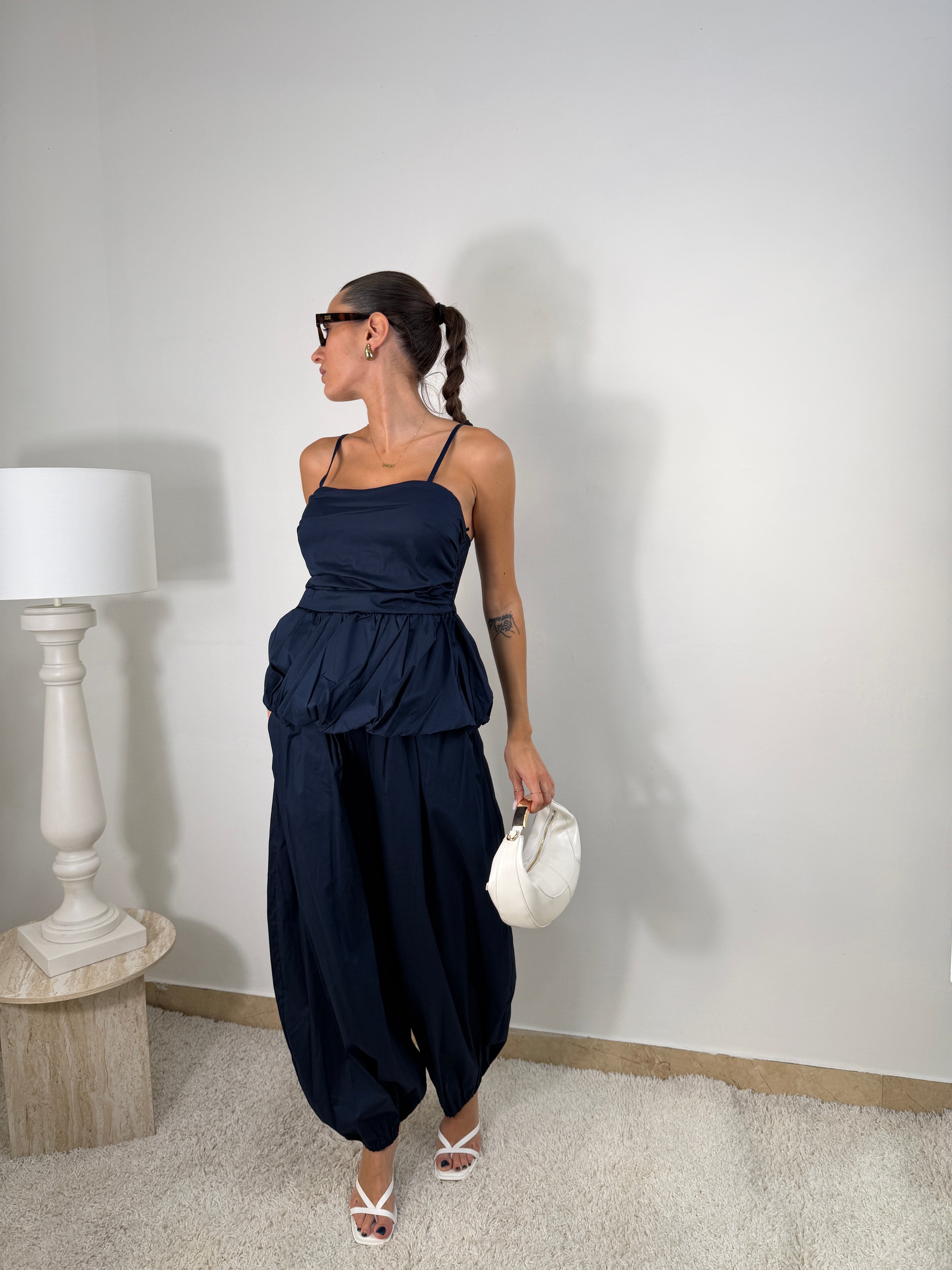 Coordinato bubble Top e pantalone
