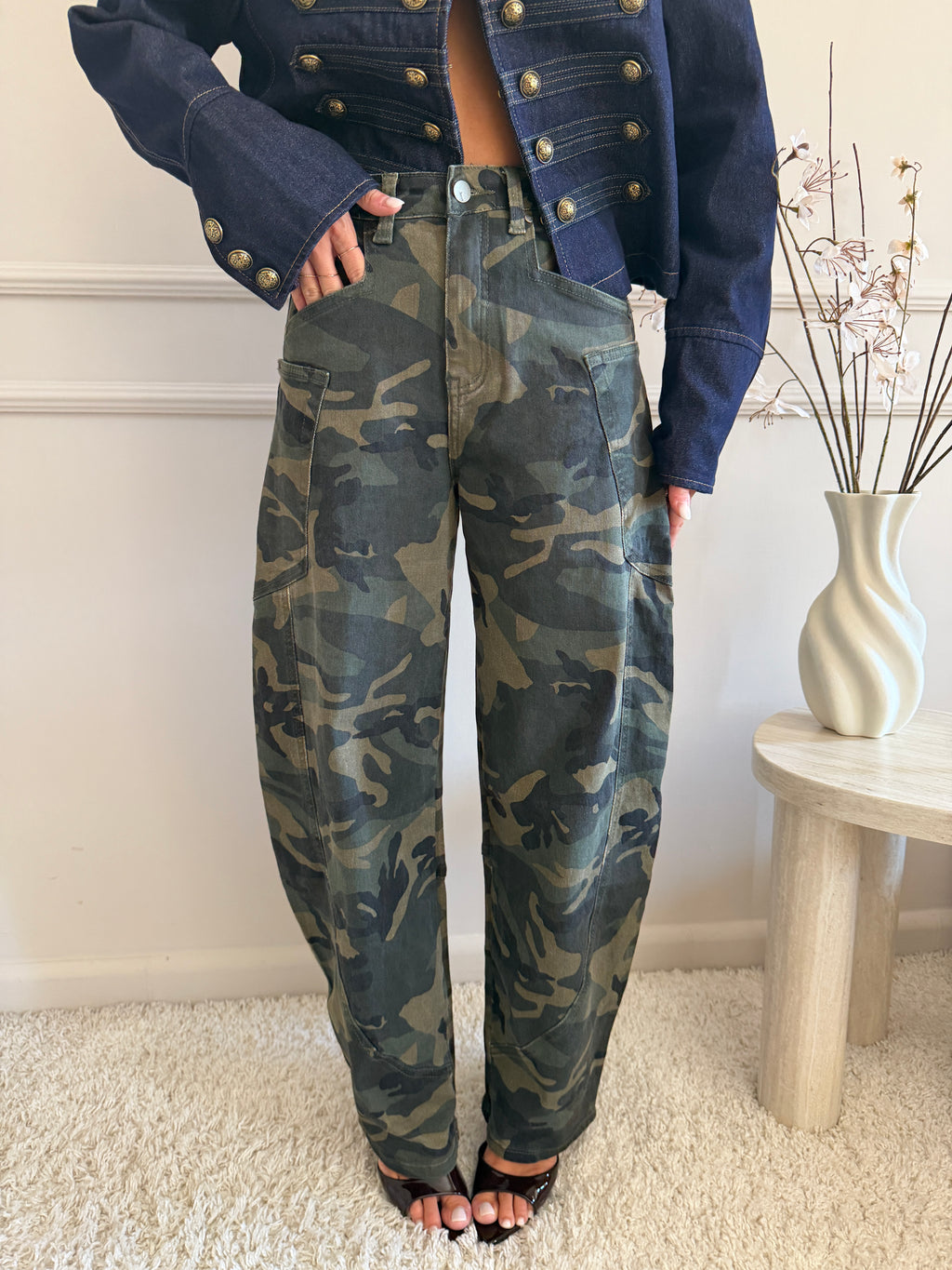Pantaloni Cargo  Vestibilità Regular