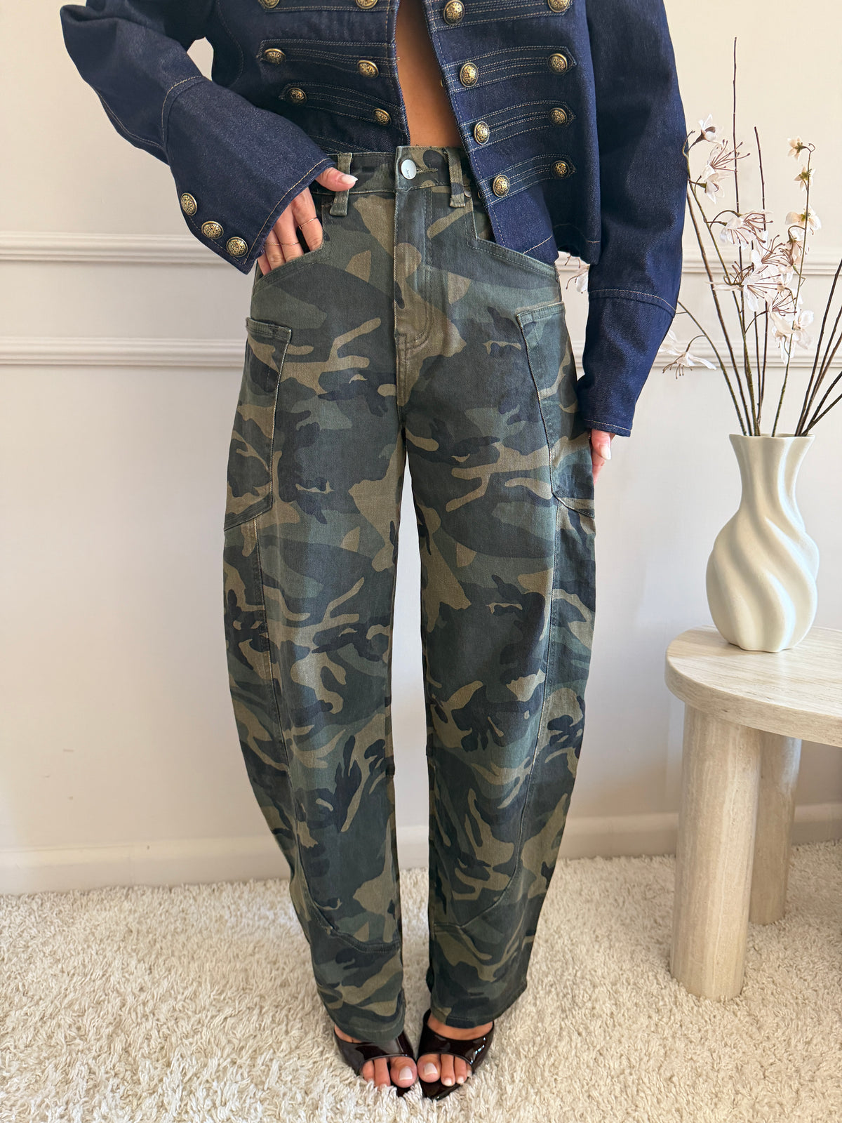 Pantaloni Cargo  Vestibilità Regular
