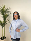 Camicia basic slim in cotone