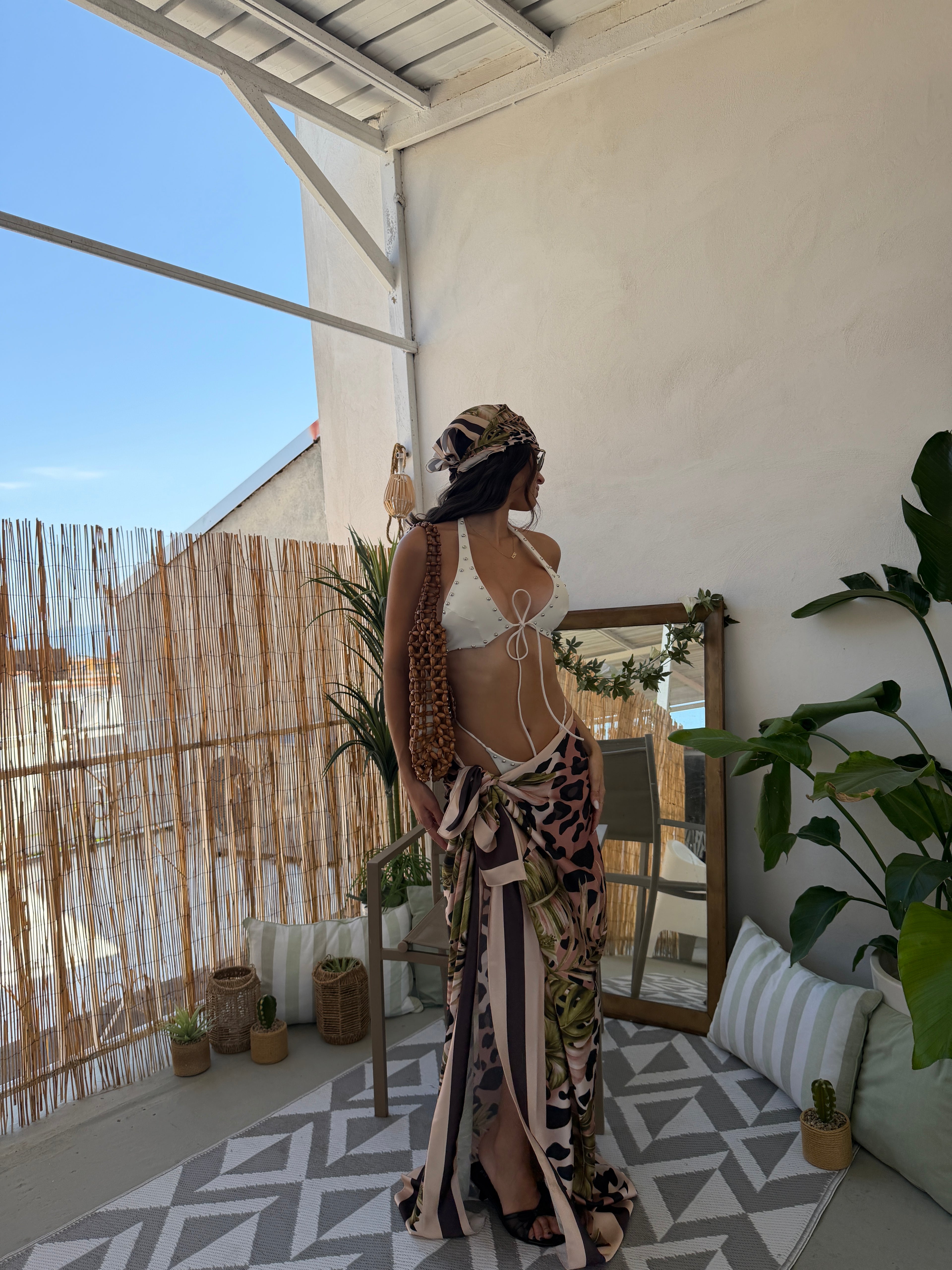 Combo-Copricostume Foulard e Pareo