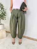 Pantalone Balloon  con Pinces