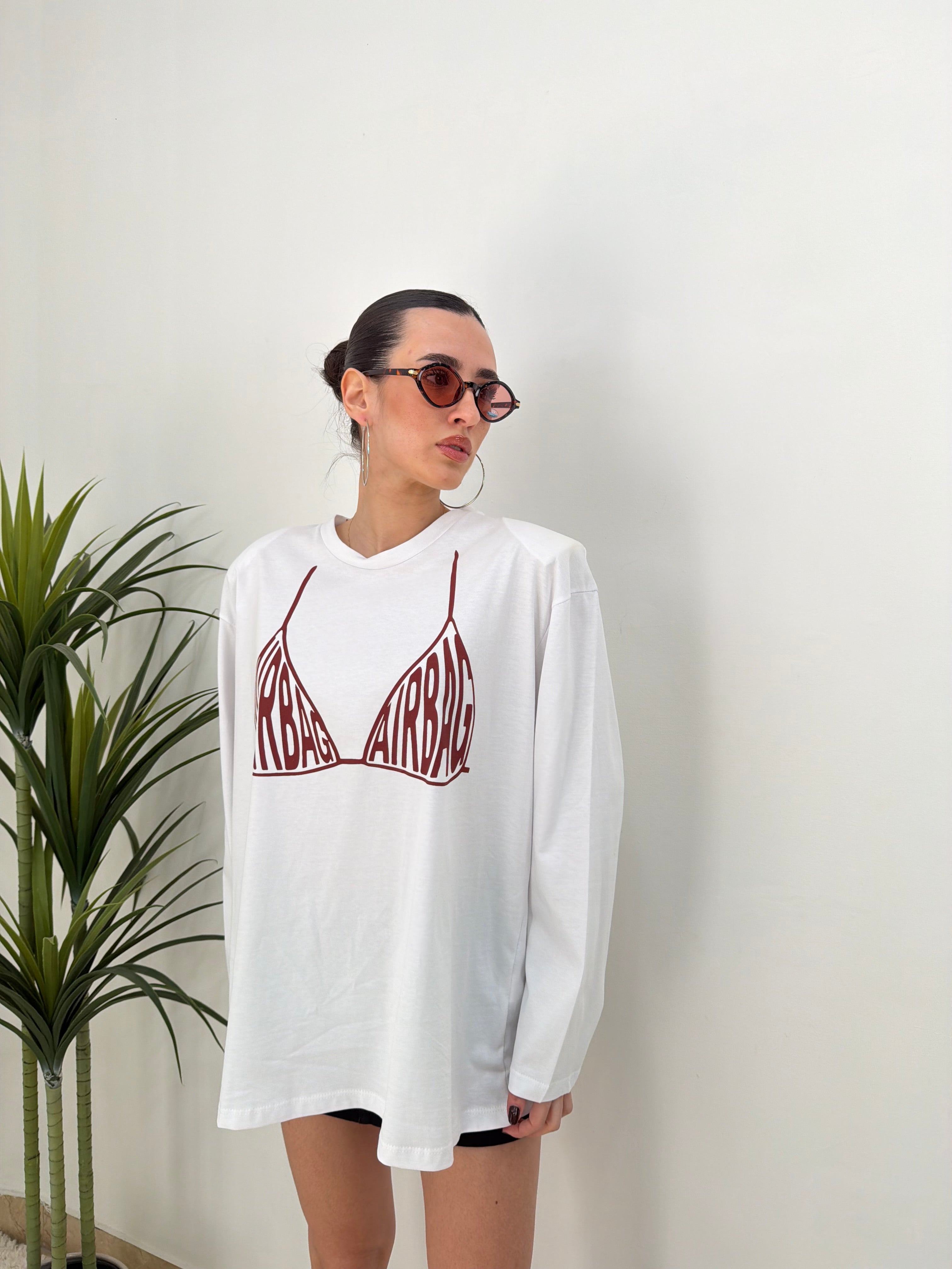 T-shirt oversize stampa grafica
