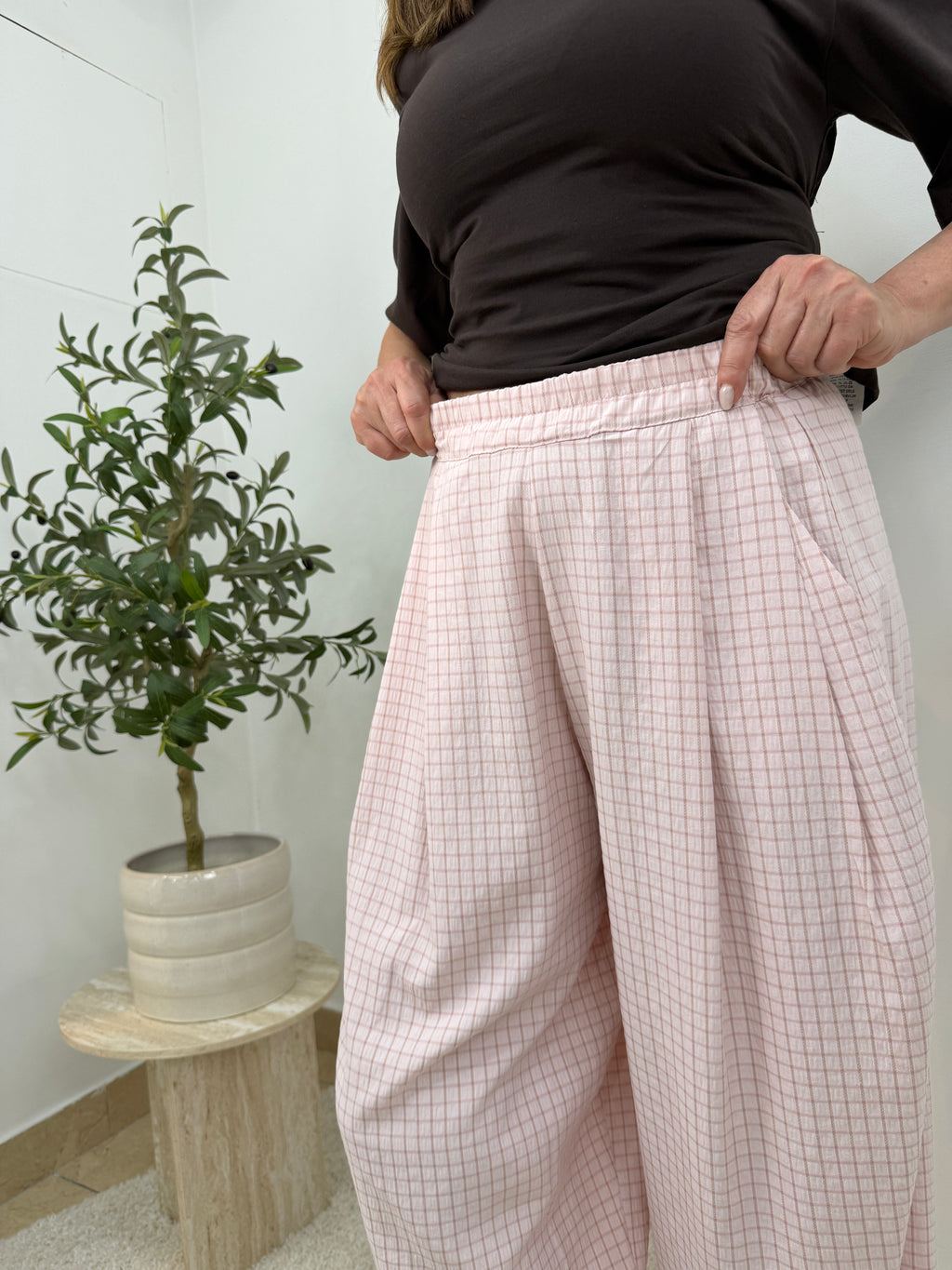 Pantalone Balloon Check