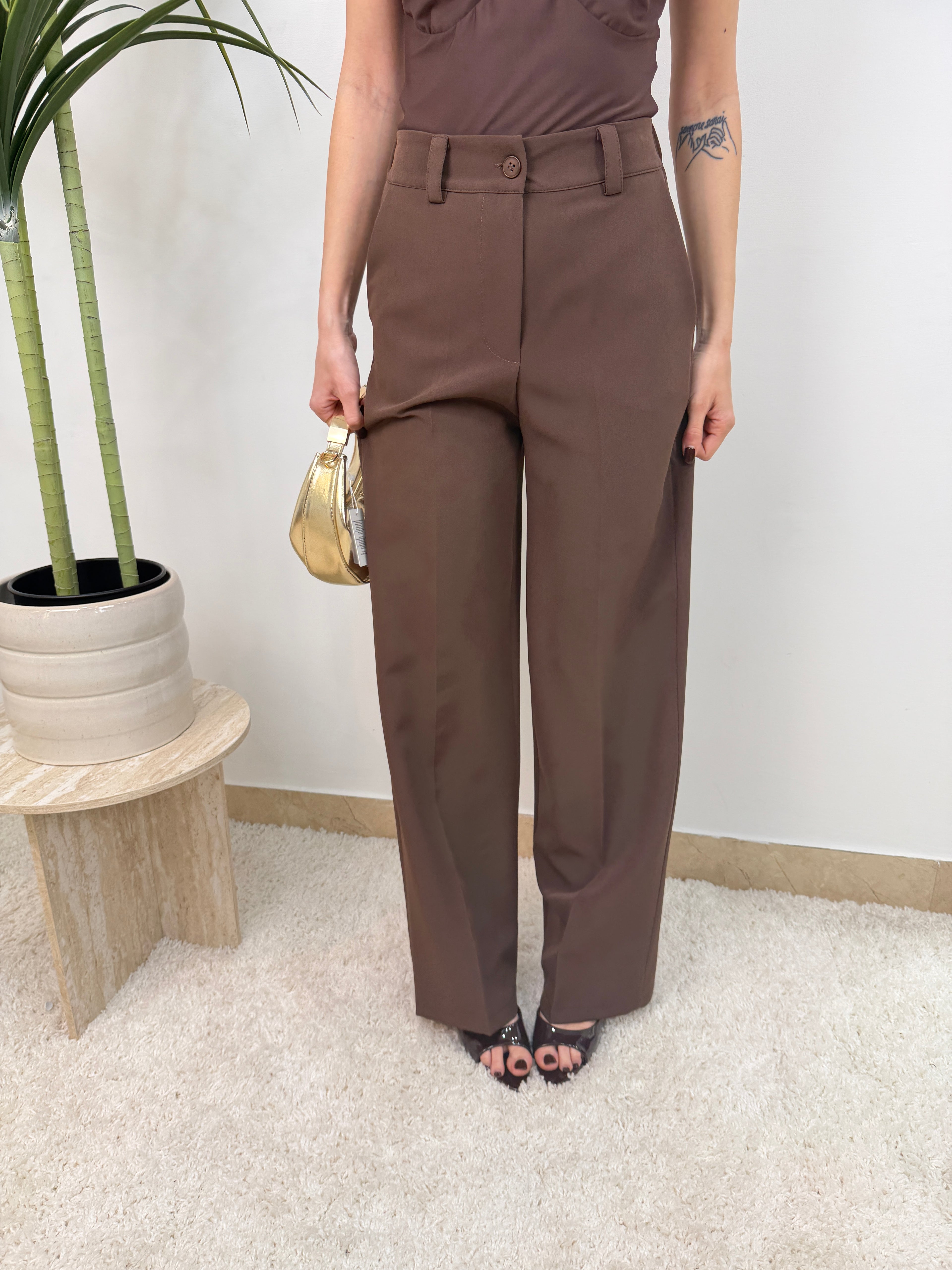 Pantalone wide lenght