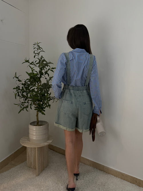 Salopette Denim Light Wash