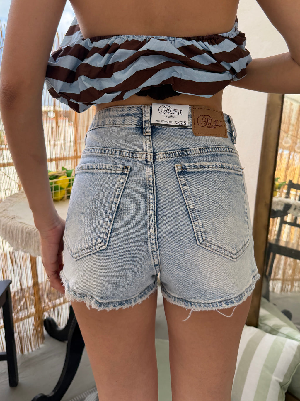 Shorts Denim Washed