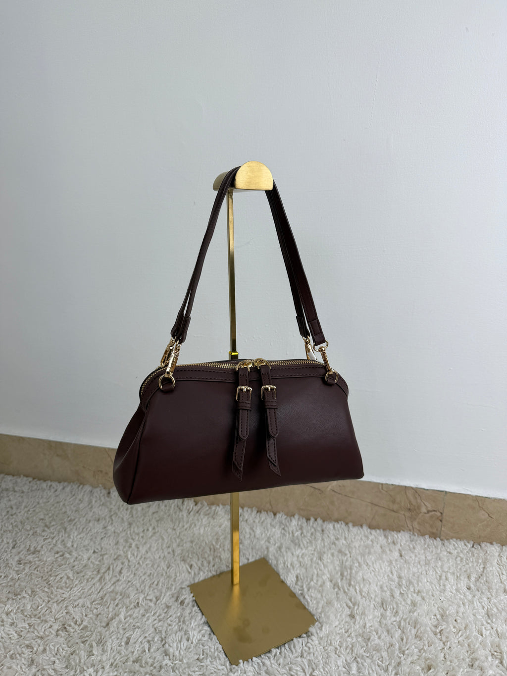 Borsa Mini Elegance con doppia zip