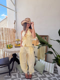 Completo Halter Balloon – Top & Pantalone