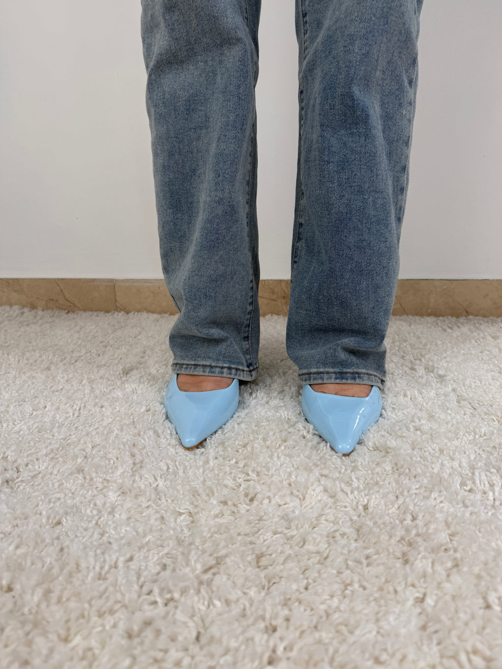 Slingback con tacco basso