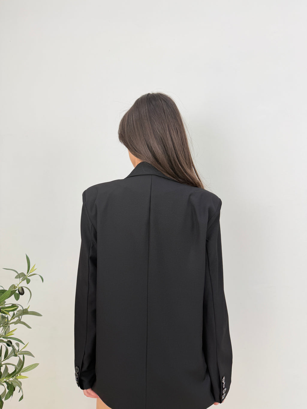 Blazer doppio bottone dal taglio sartoriale
