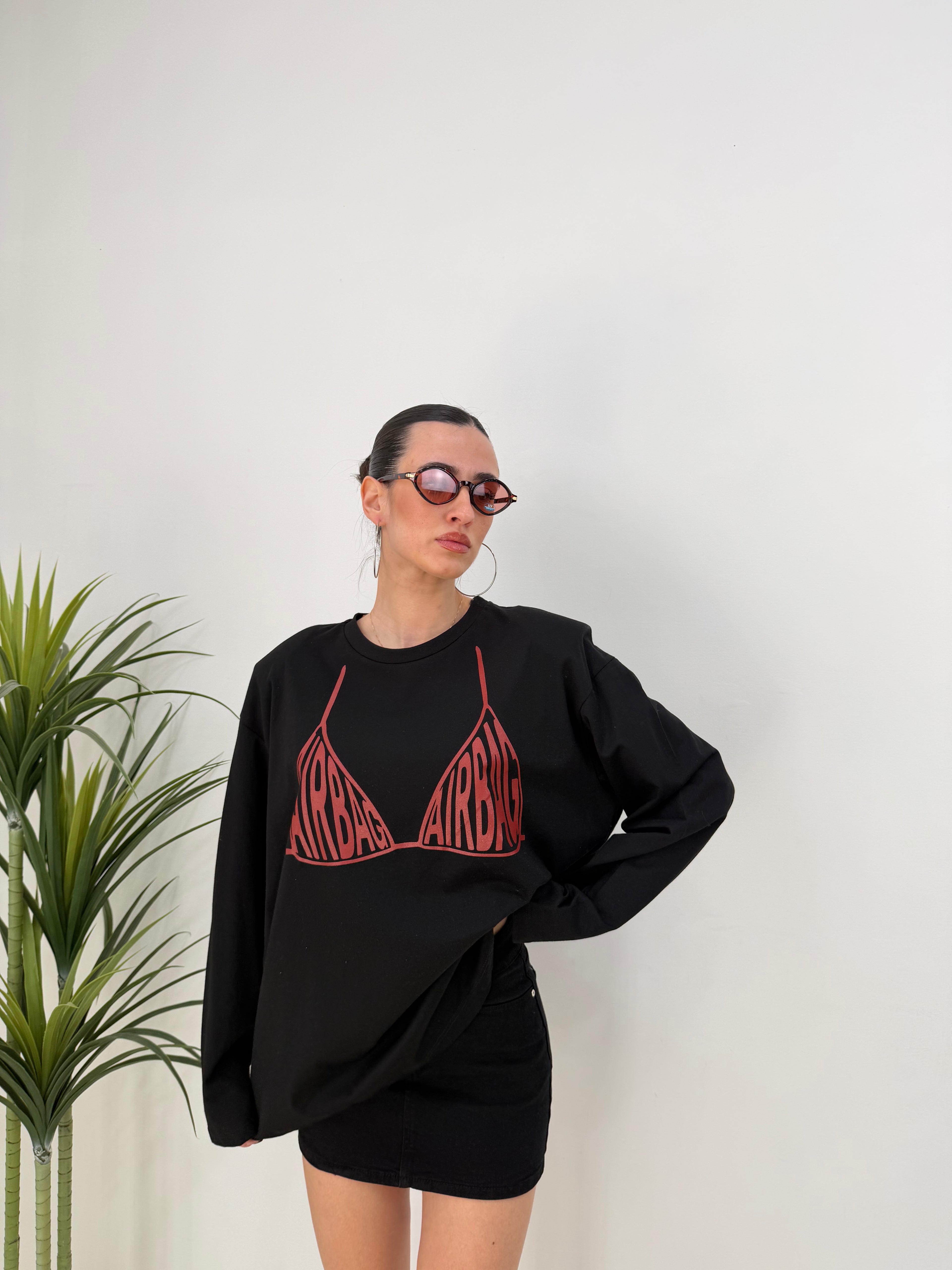 T-shirt oversize stampa grafica