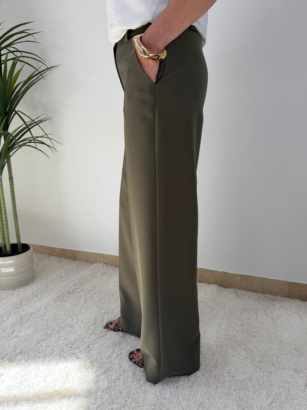 Pantalone wide lenght