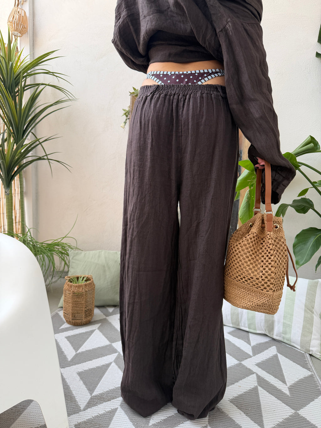 Pantalone di lino