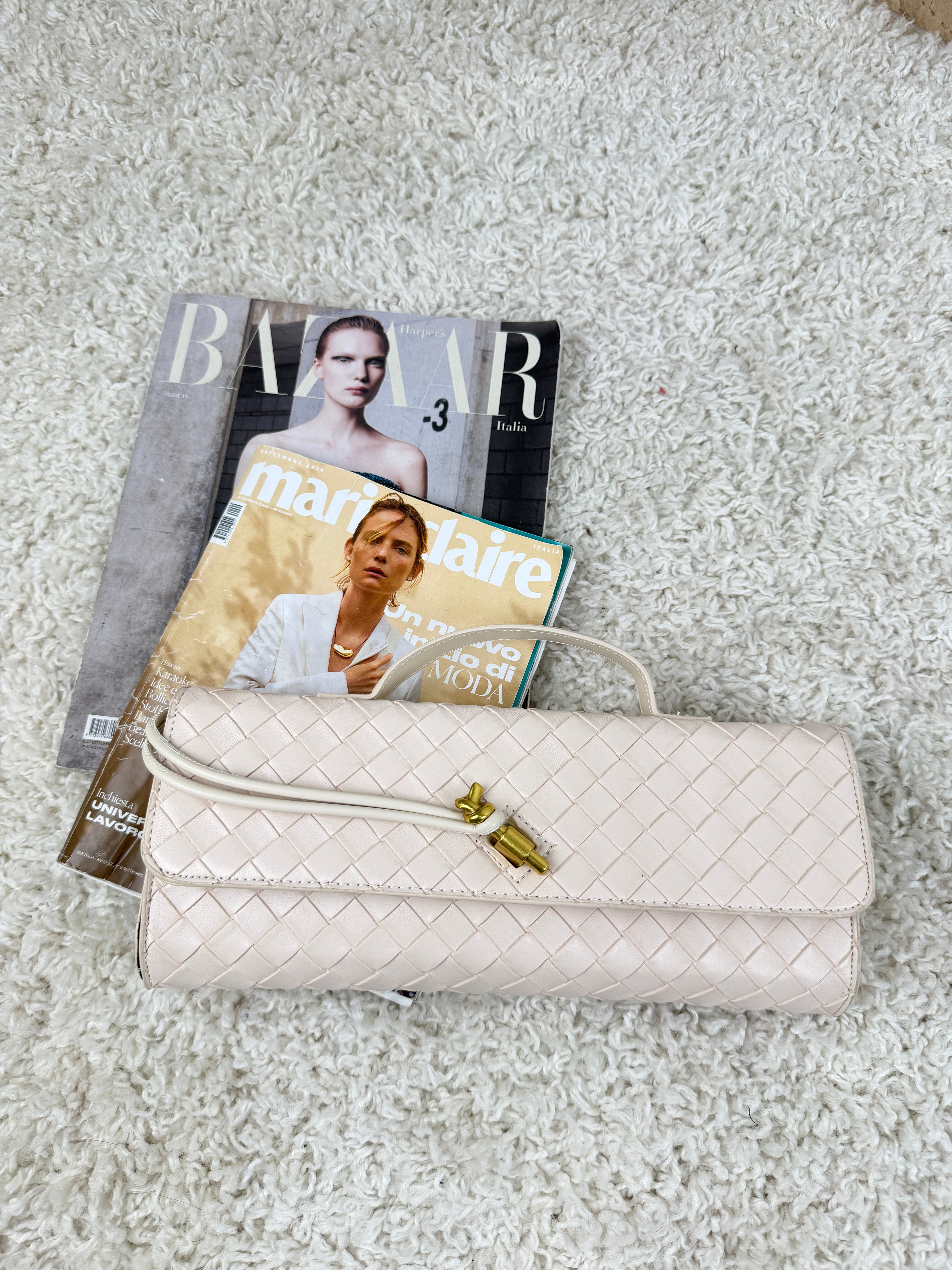 Borsa effetto Intrecciata Handle