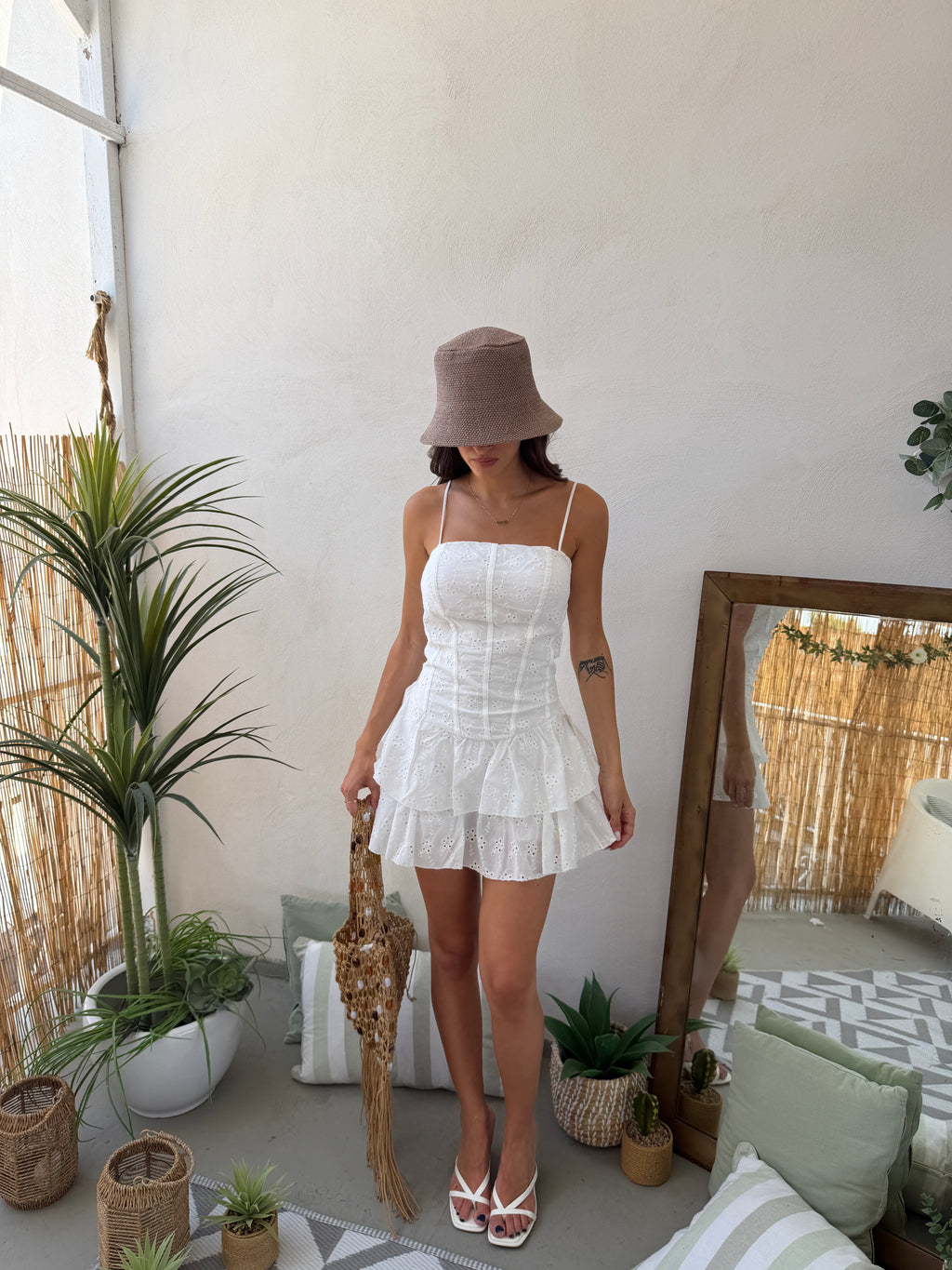 Abito in Sangallo con Balze