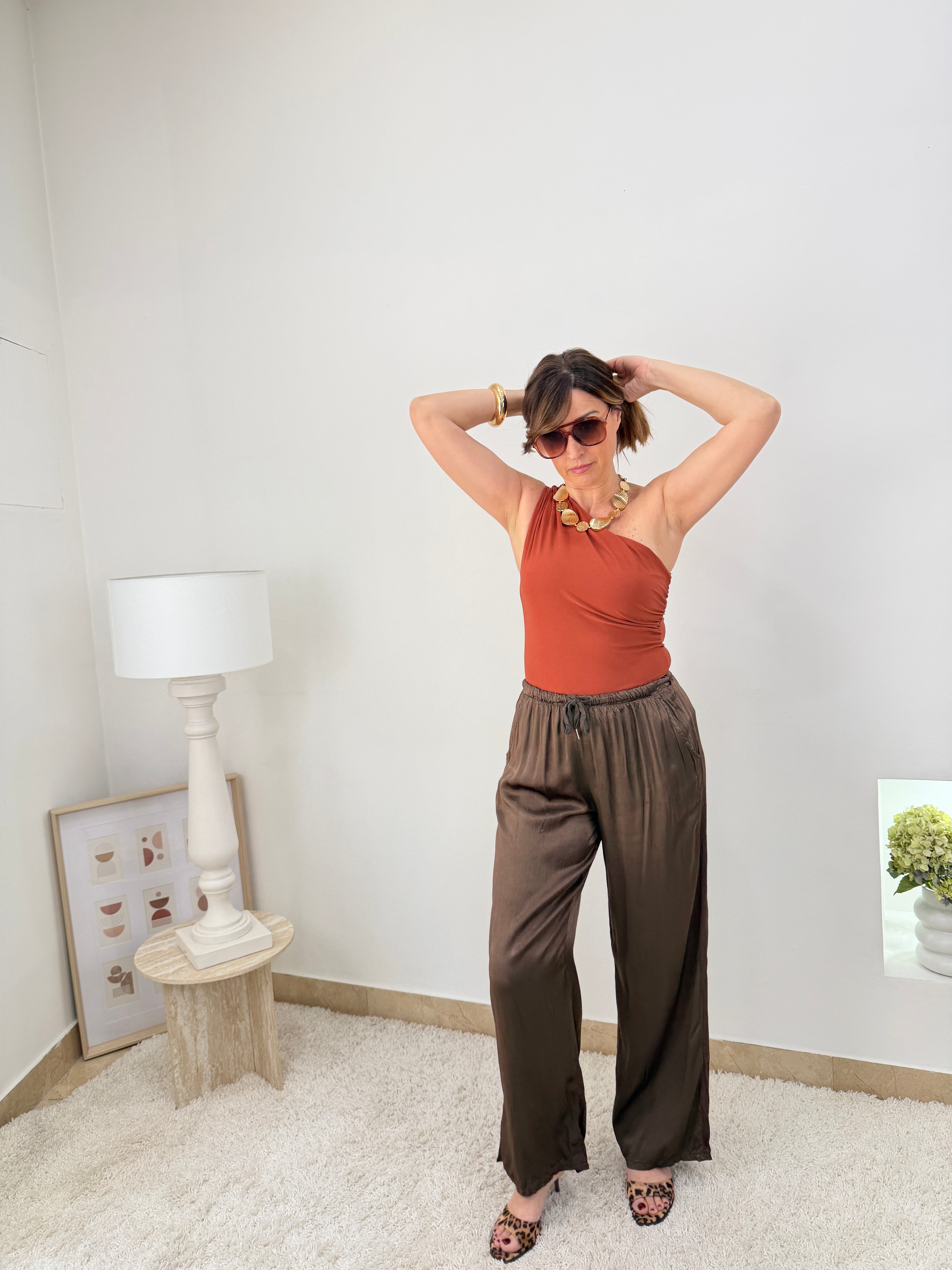 Pantalone Satin Relax
