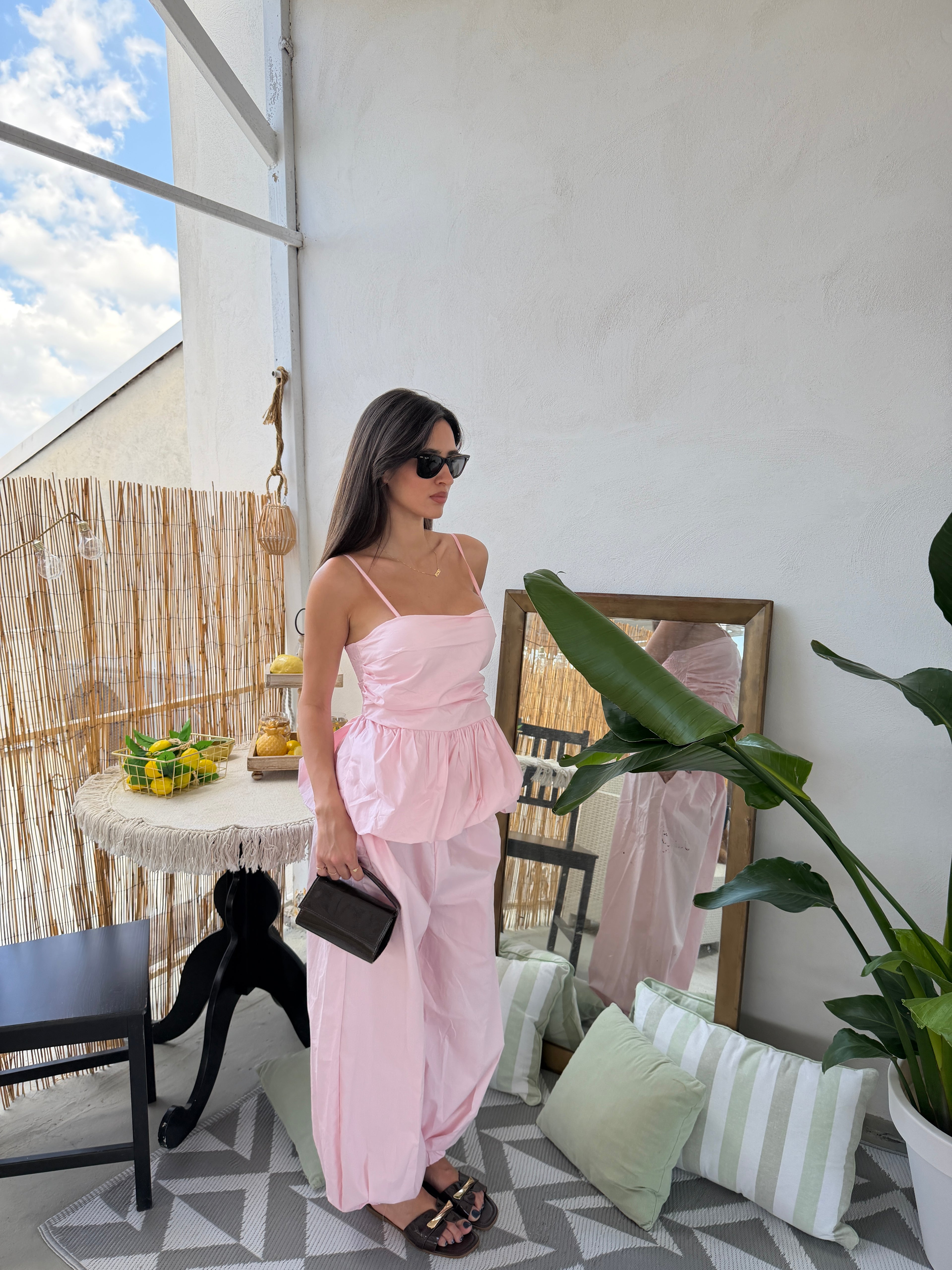 Coordinato bubble Top e pantalone