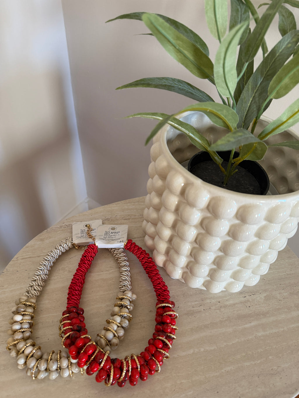 Collana donna multigiro effetto naturale