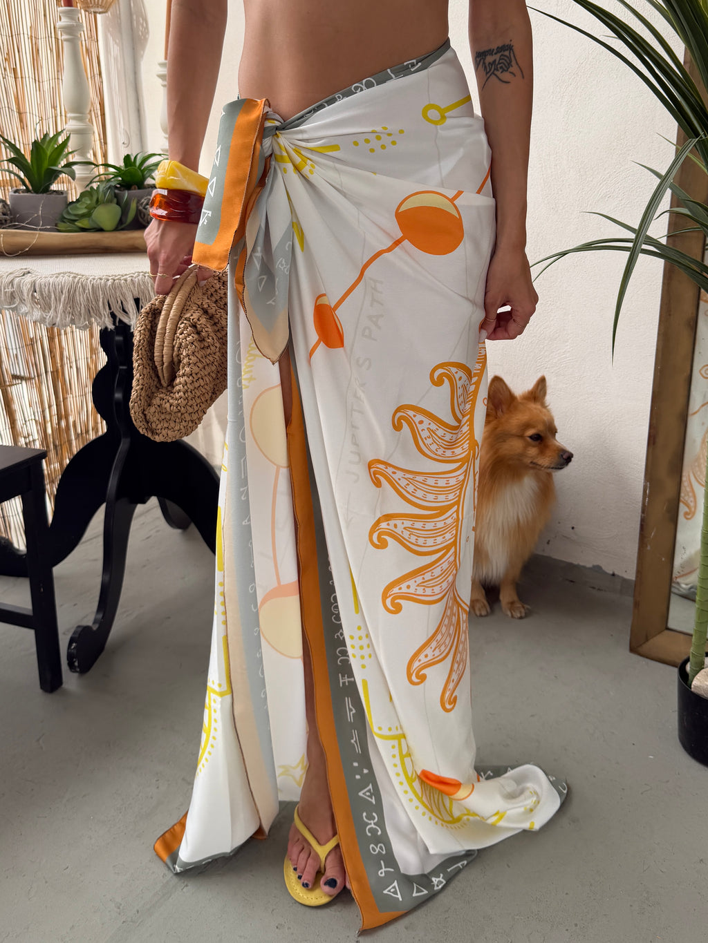 Combo-Copricostume Foulard e Pareo