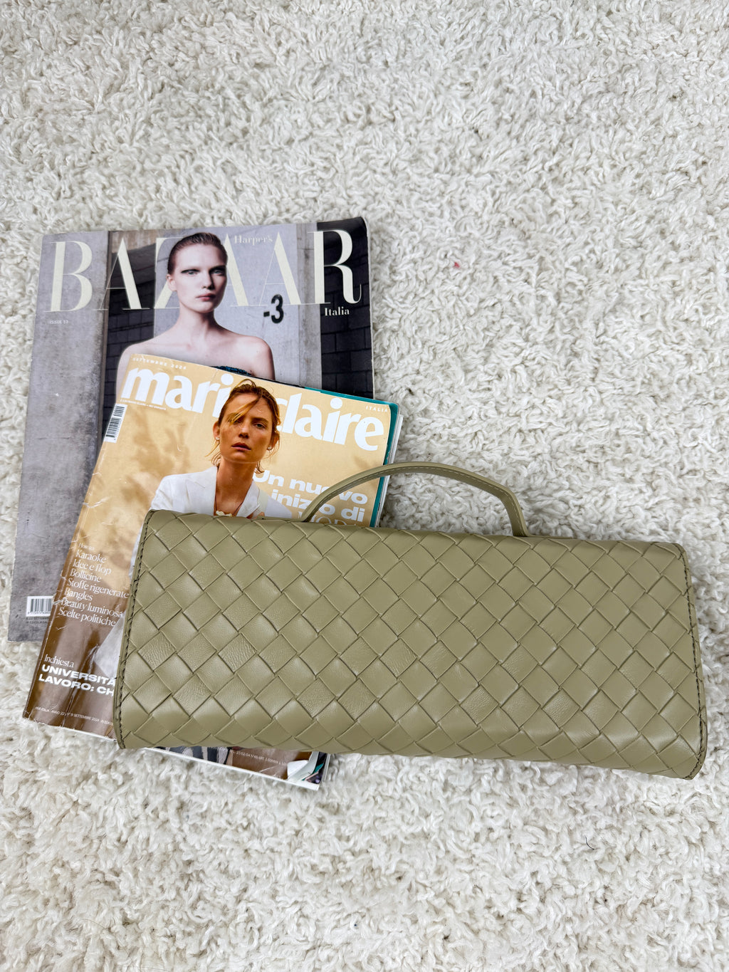 Borsa effetto Intrecciata Handle