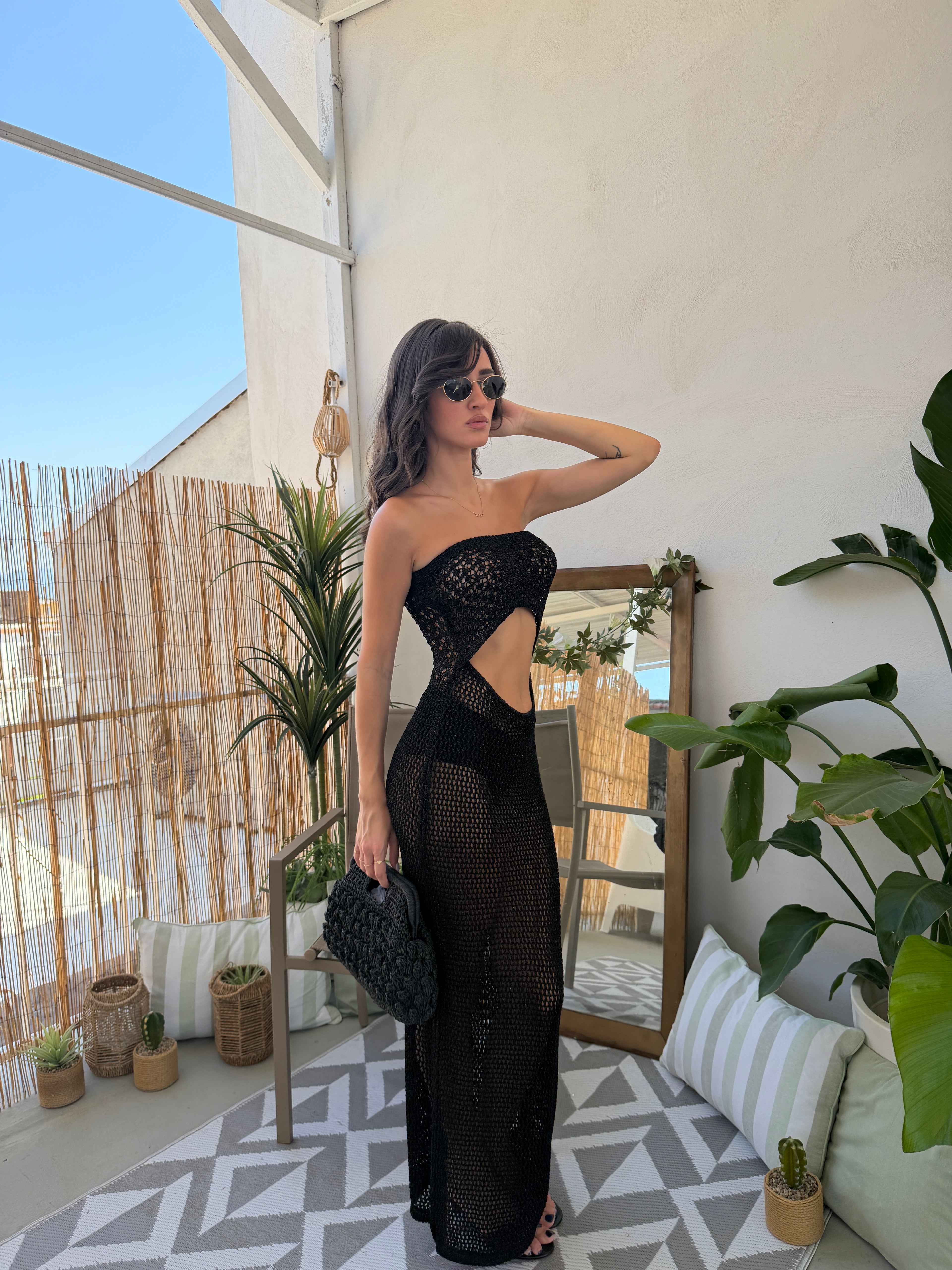 Copricostume Bali  con cut-out frontale