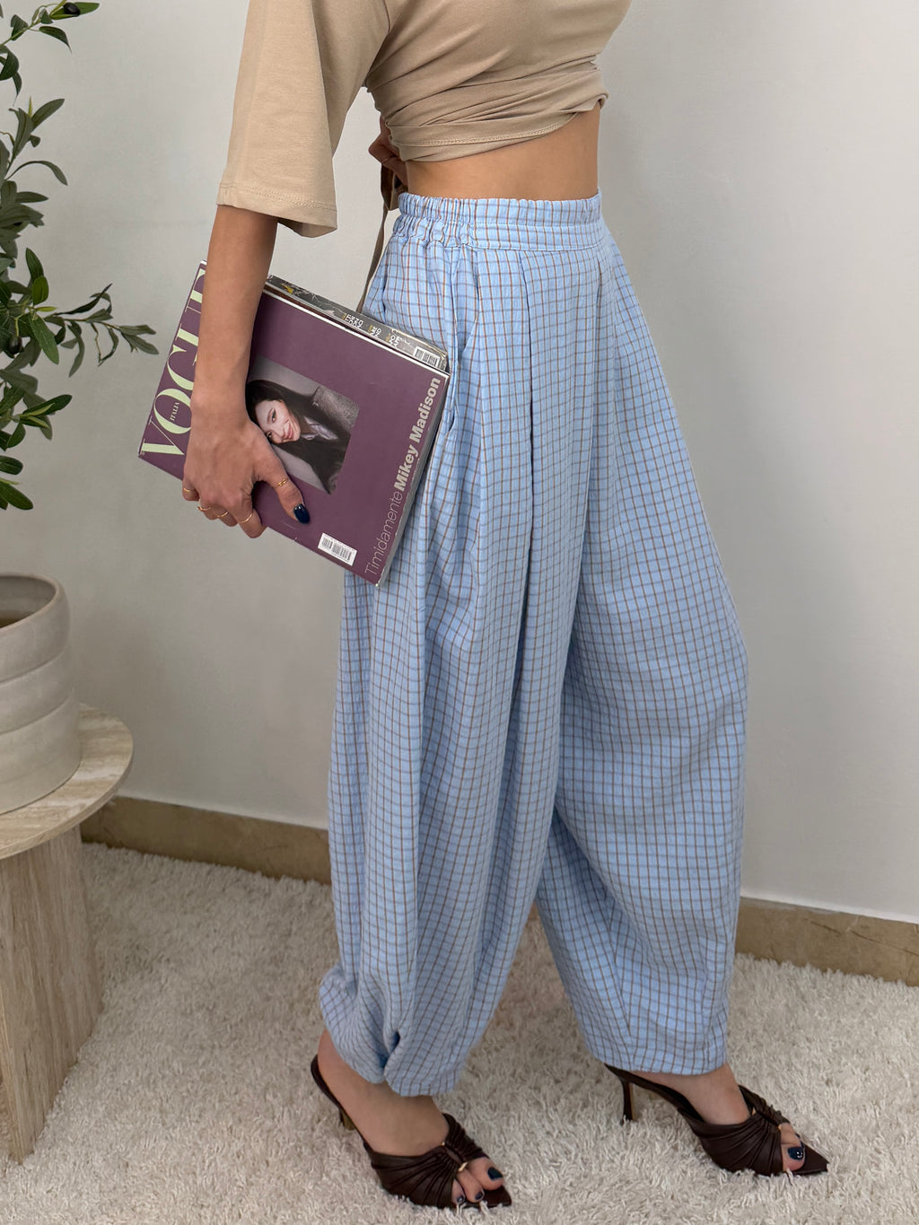 Pantalone Balloon Check