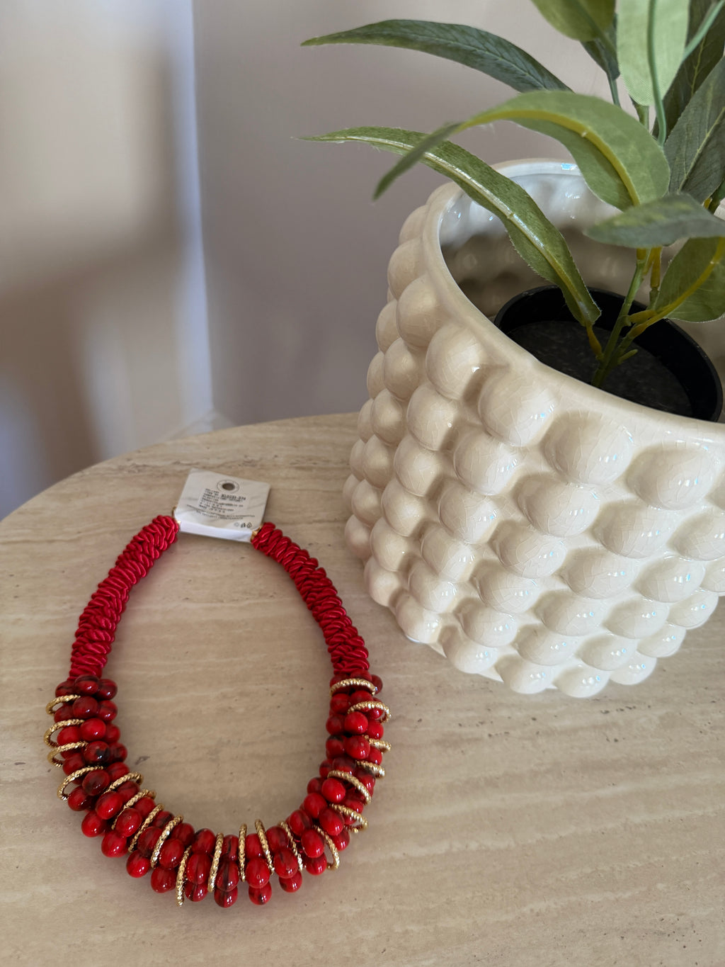 Collana donna multigiro effetto naturale