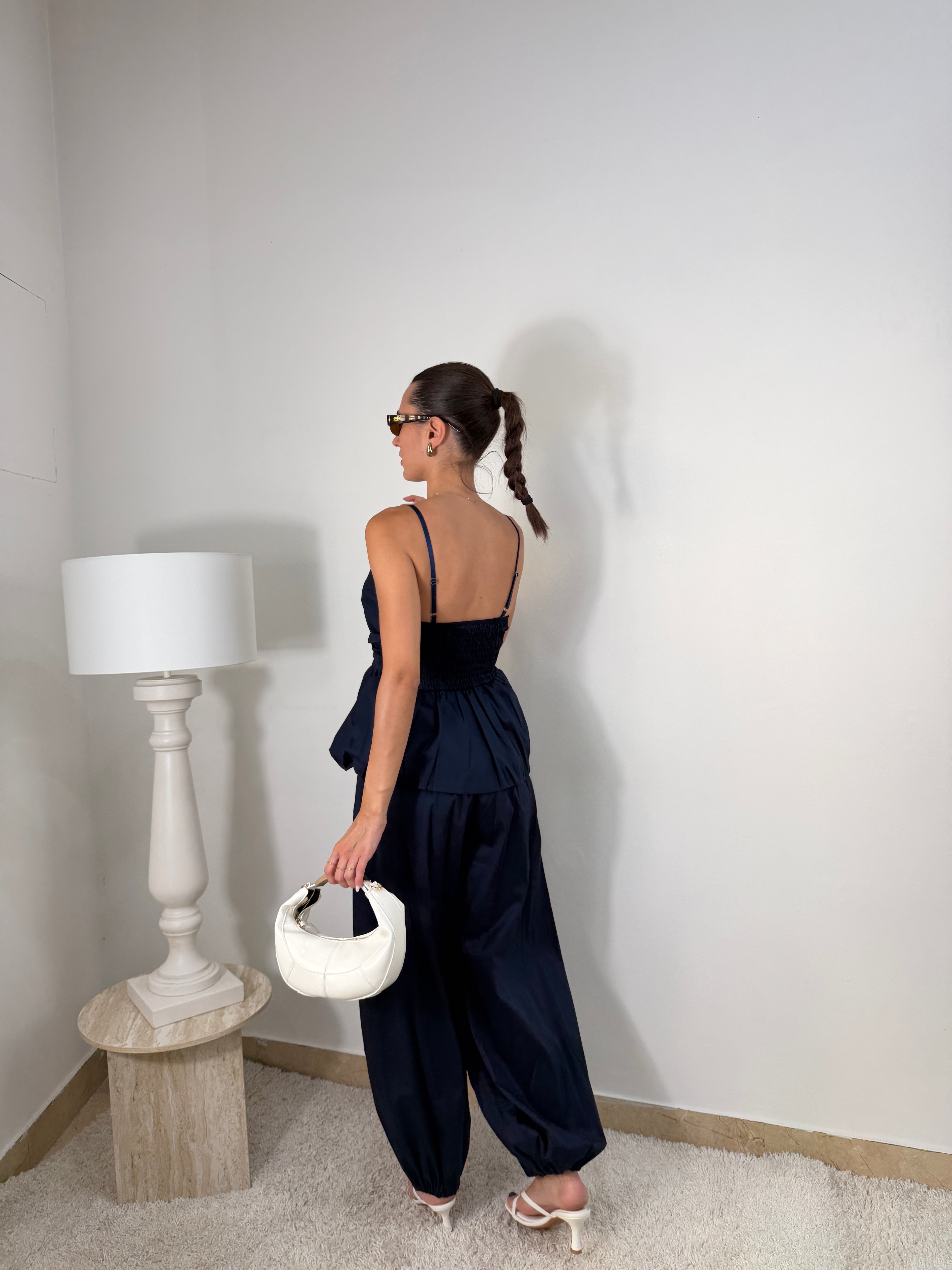 Coordinato bubble Top e pantalone