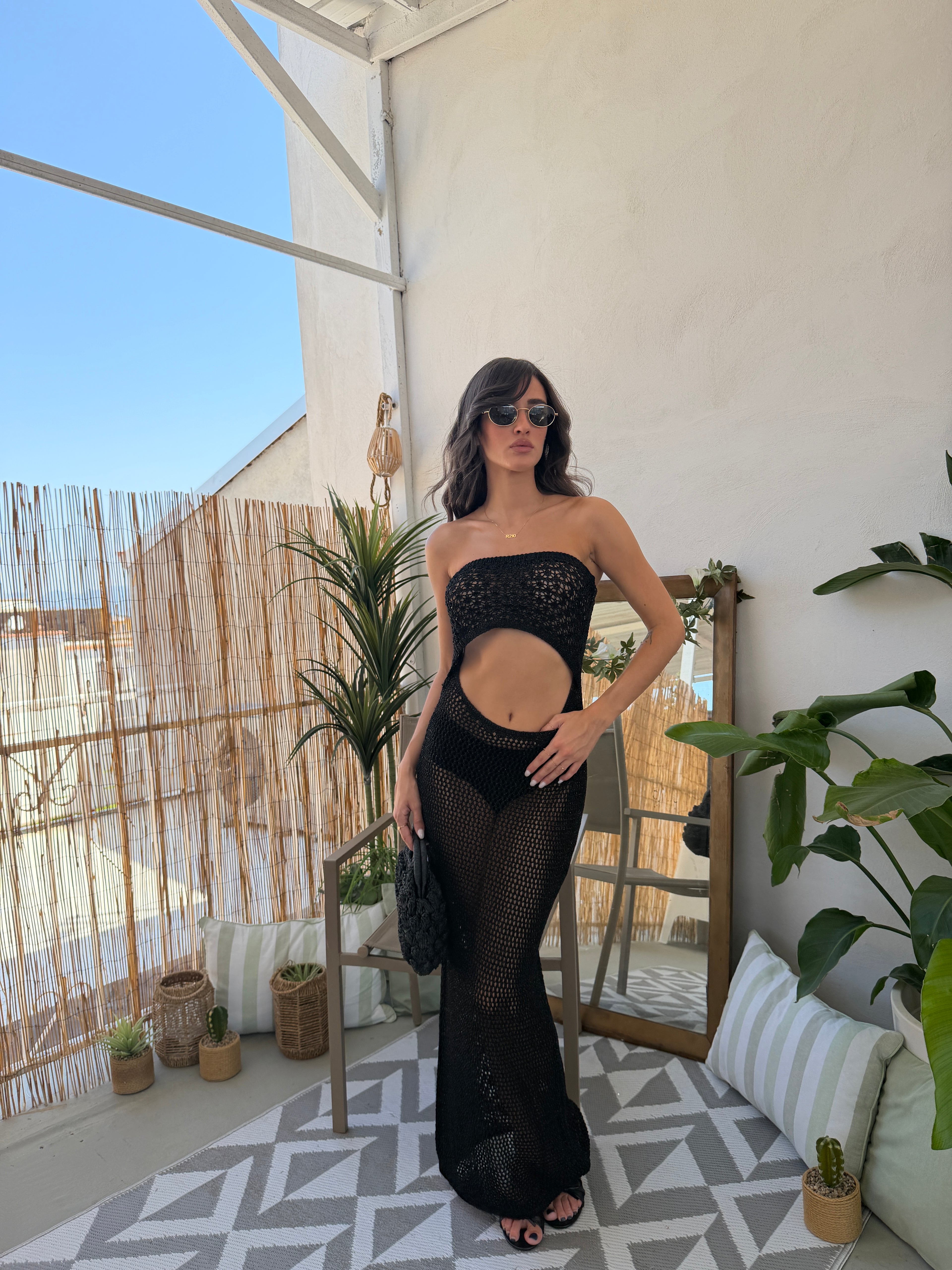 Copricostume Bali  con cut-out frontale