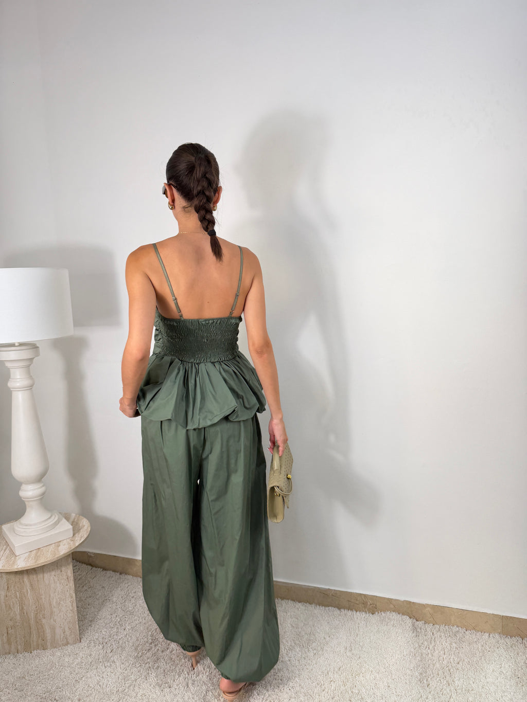 Coordinato bubble Top e pantalone