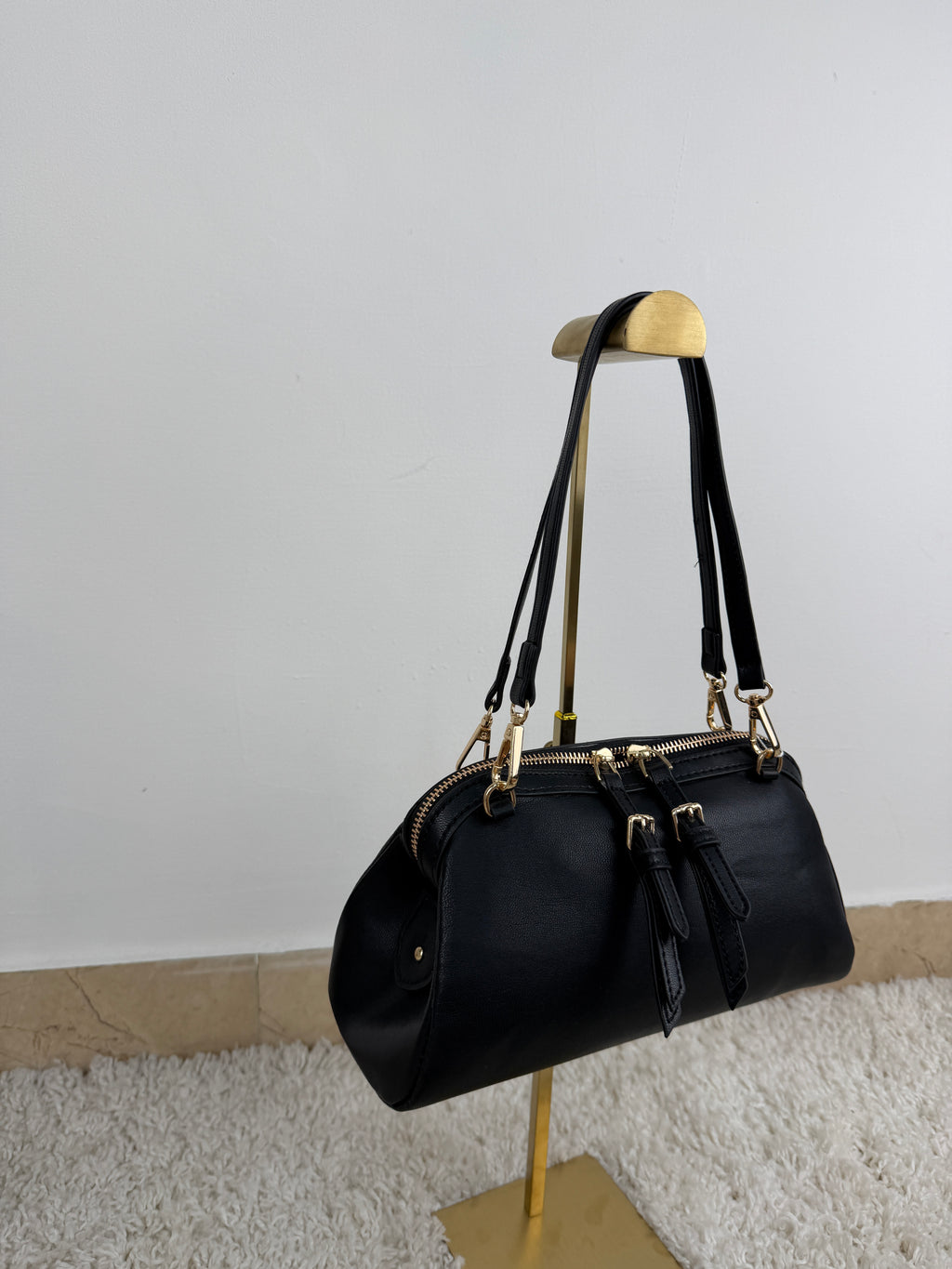 Borsa Mini Elegance con doppia zip