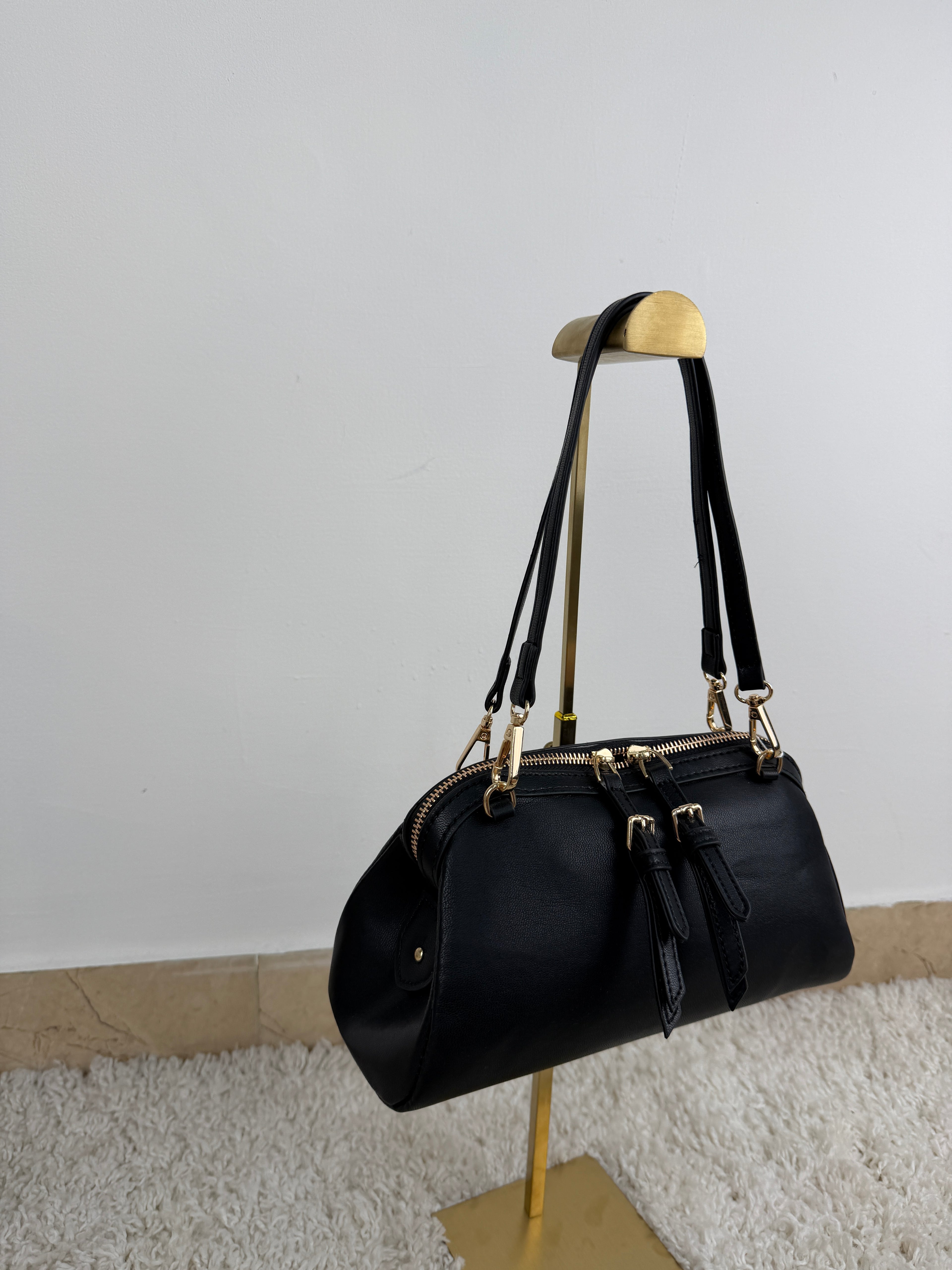 Borsa Mini Elegance con doppia zip