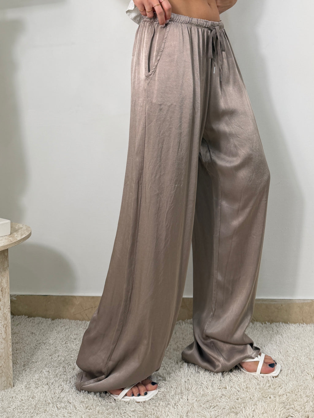 Pantalone Satin Relax