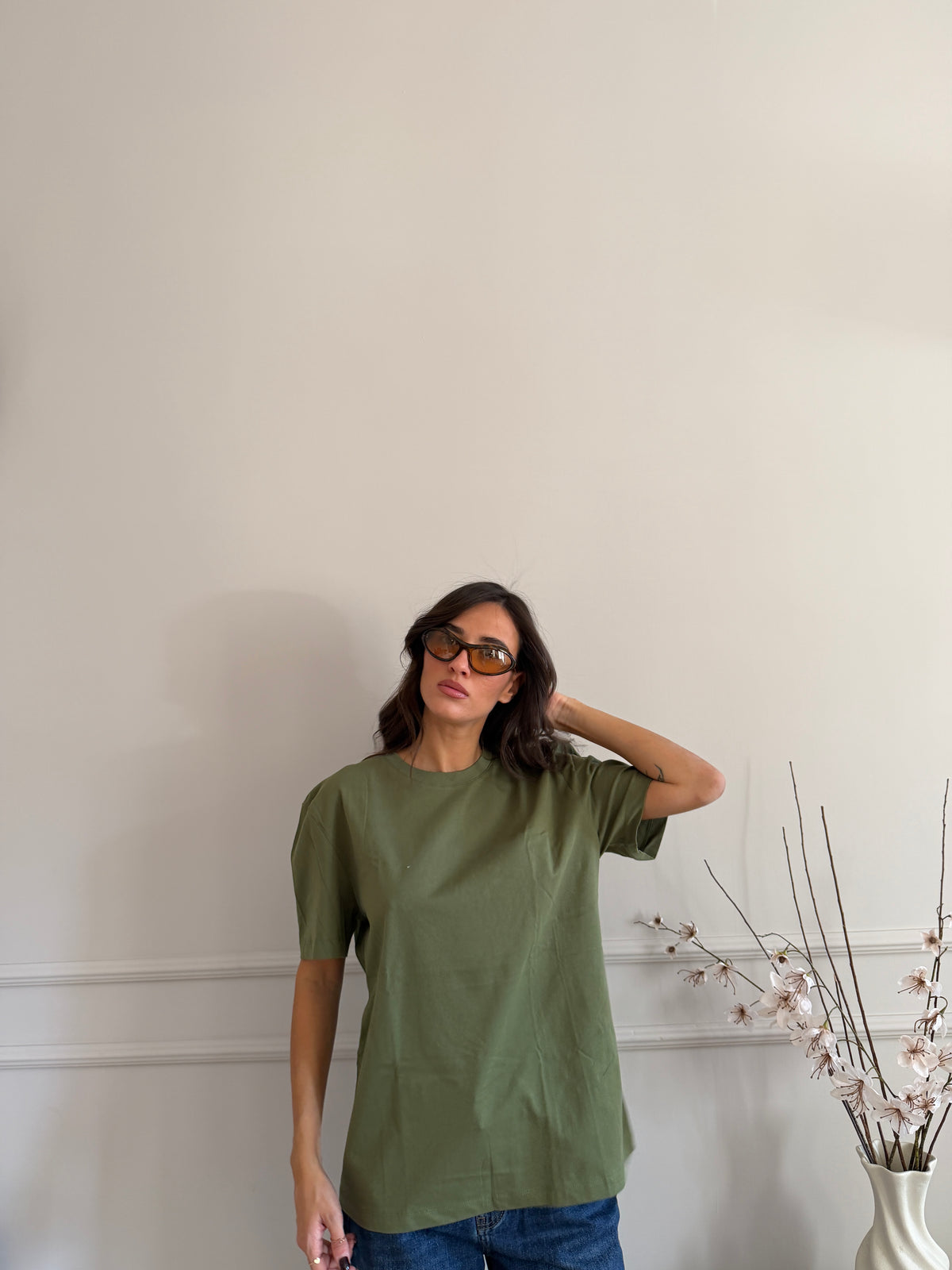 T-Shirt Over Girocollo