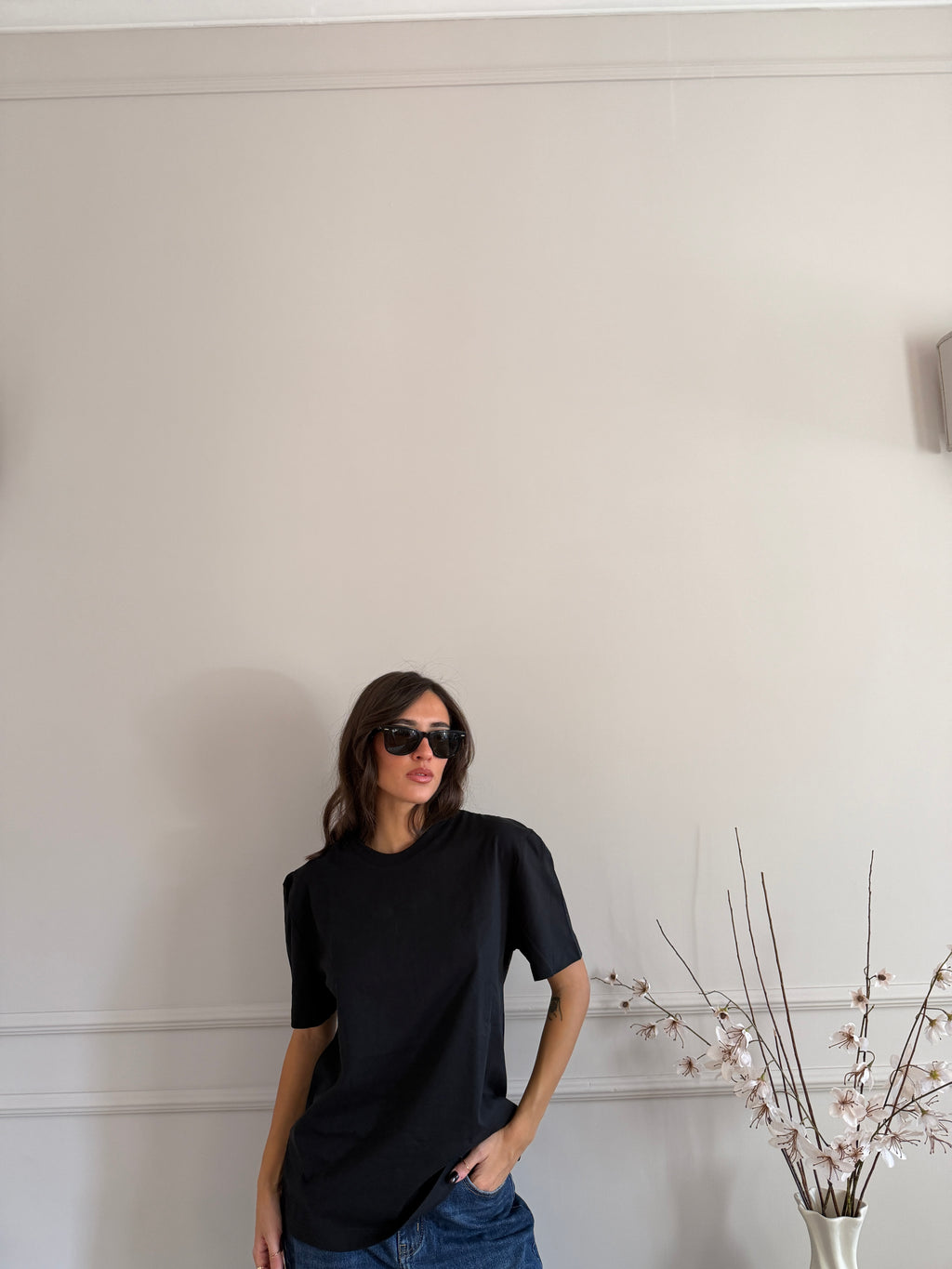 T-Shirt Over Girocollo