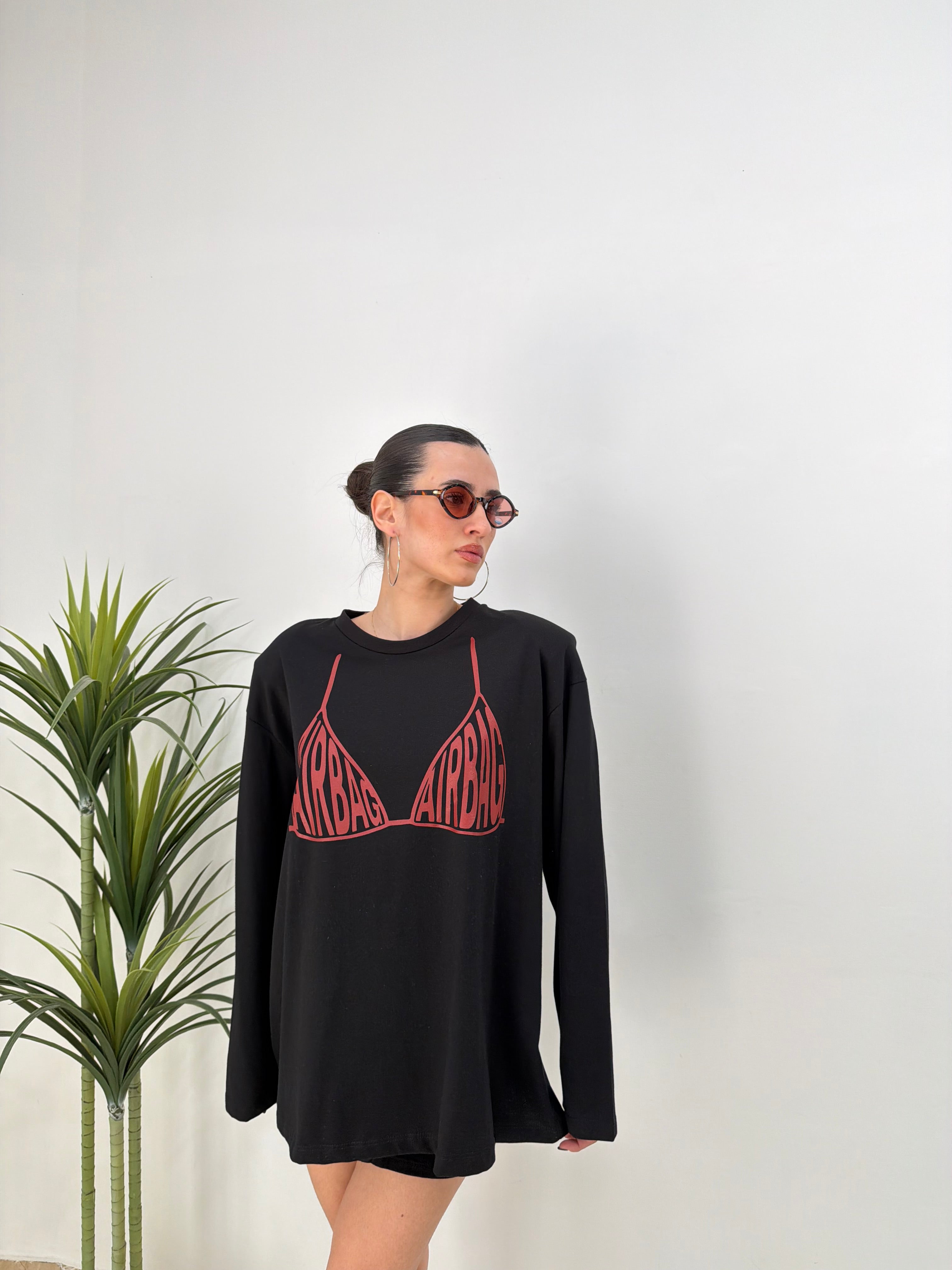 T-shirt oversize stampa grafica