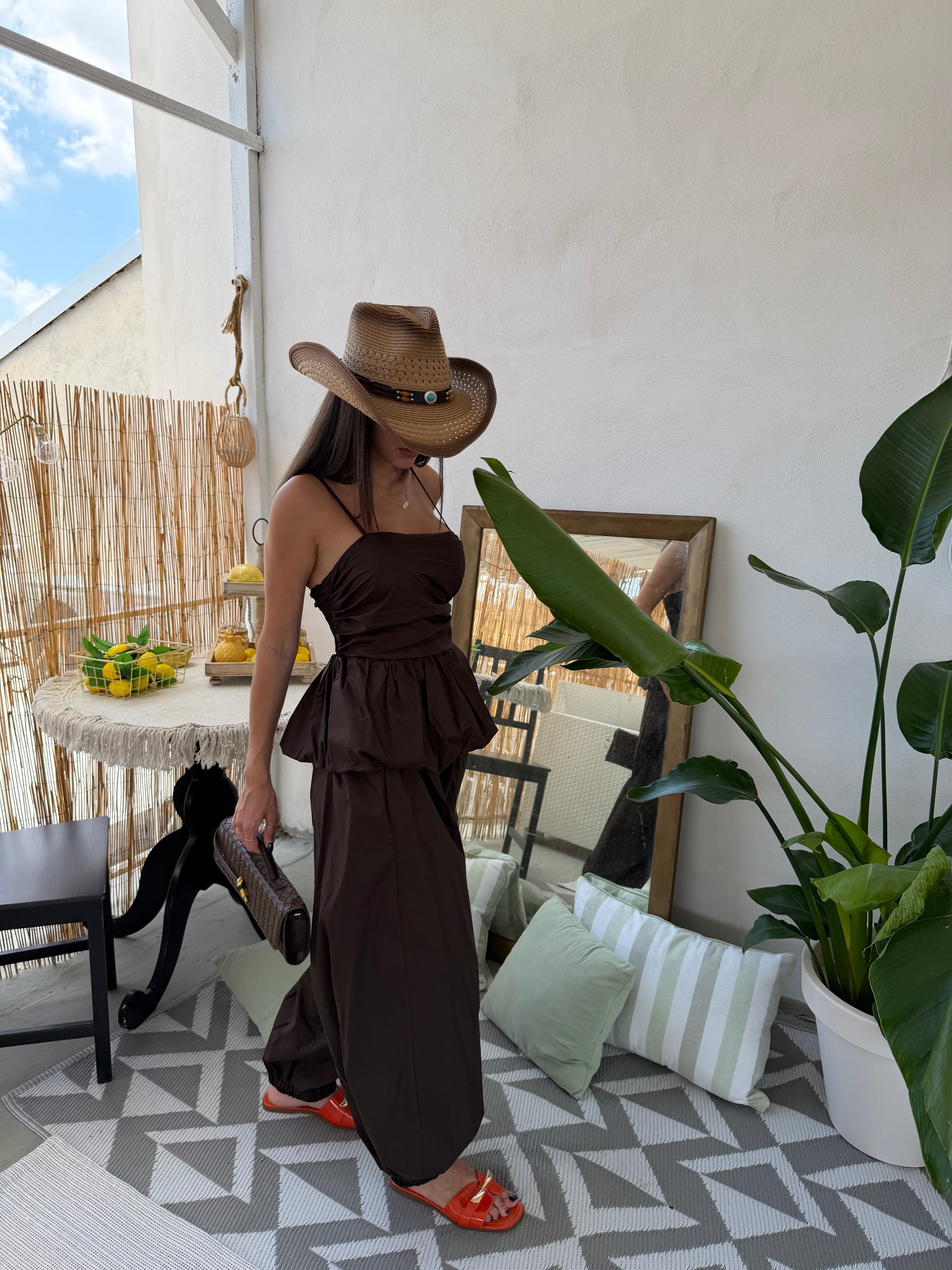Coordinato bubble Top e pantalone